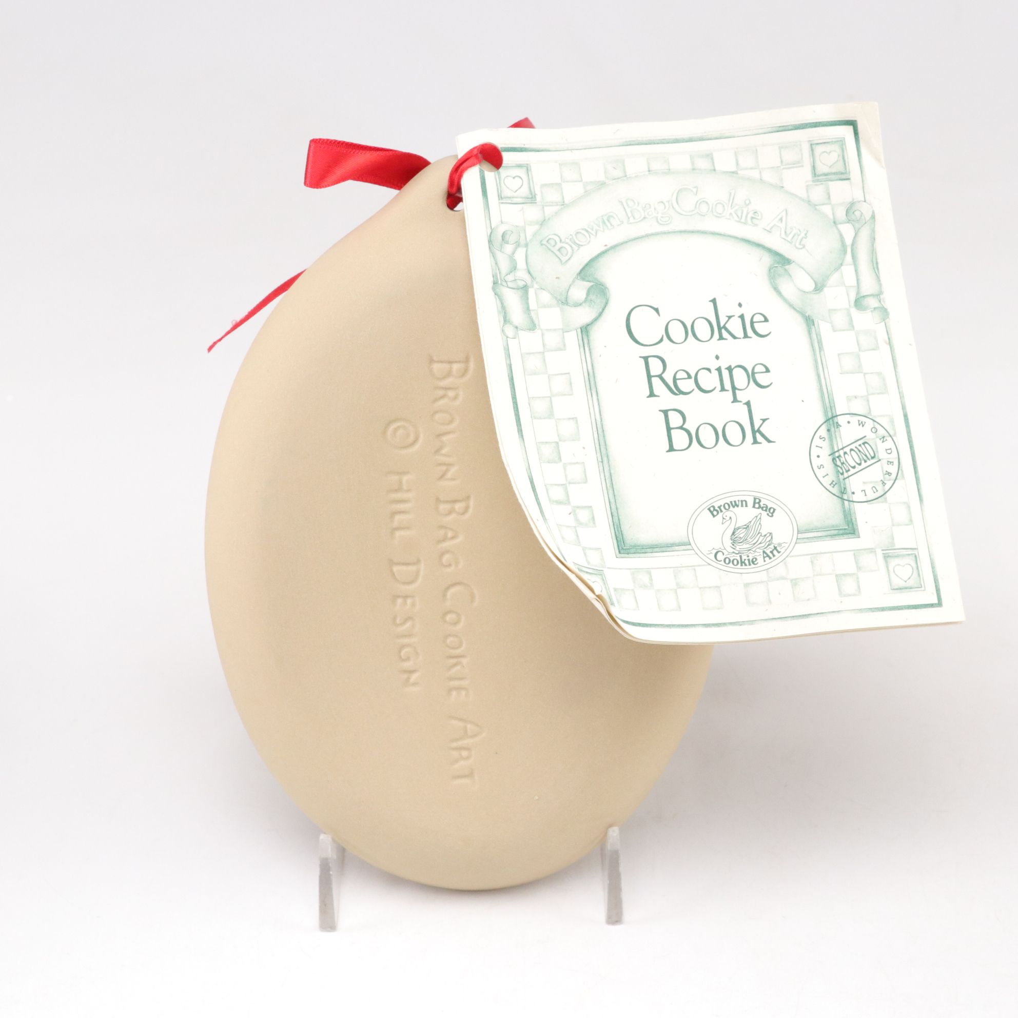 Wooden Jumping Jack Pull String "Easter Bunny" with Cookie Mold and Other Decor