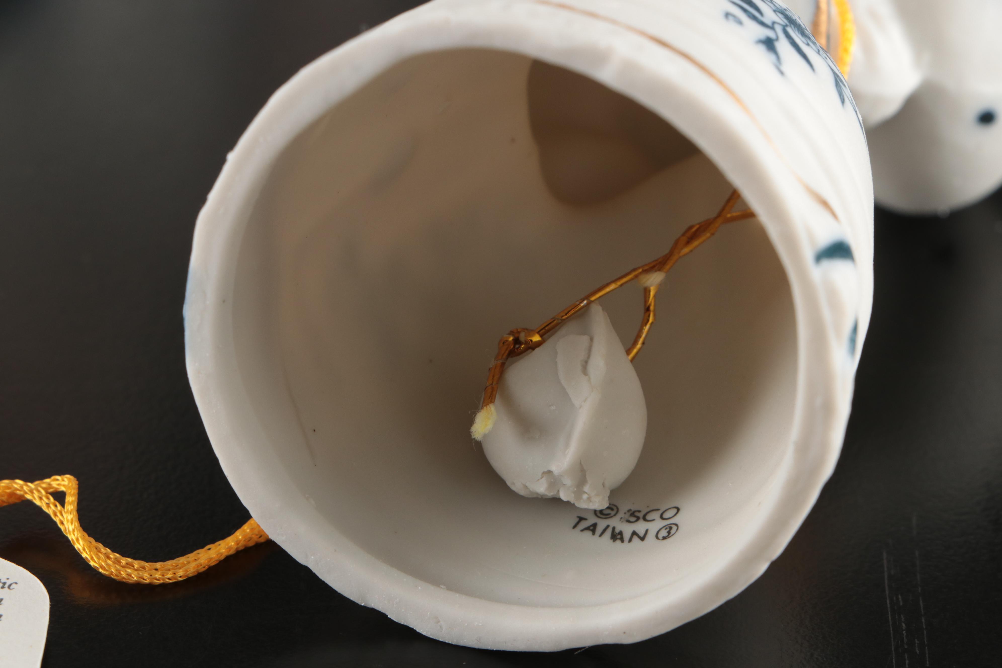 Royal Majestic Figural Bisque Bells, 1980