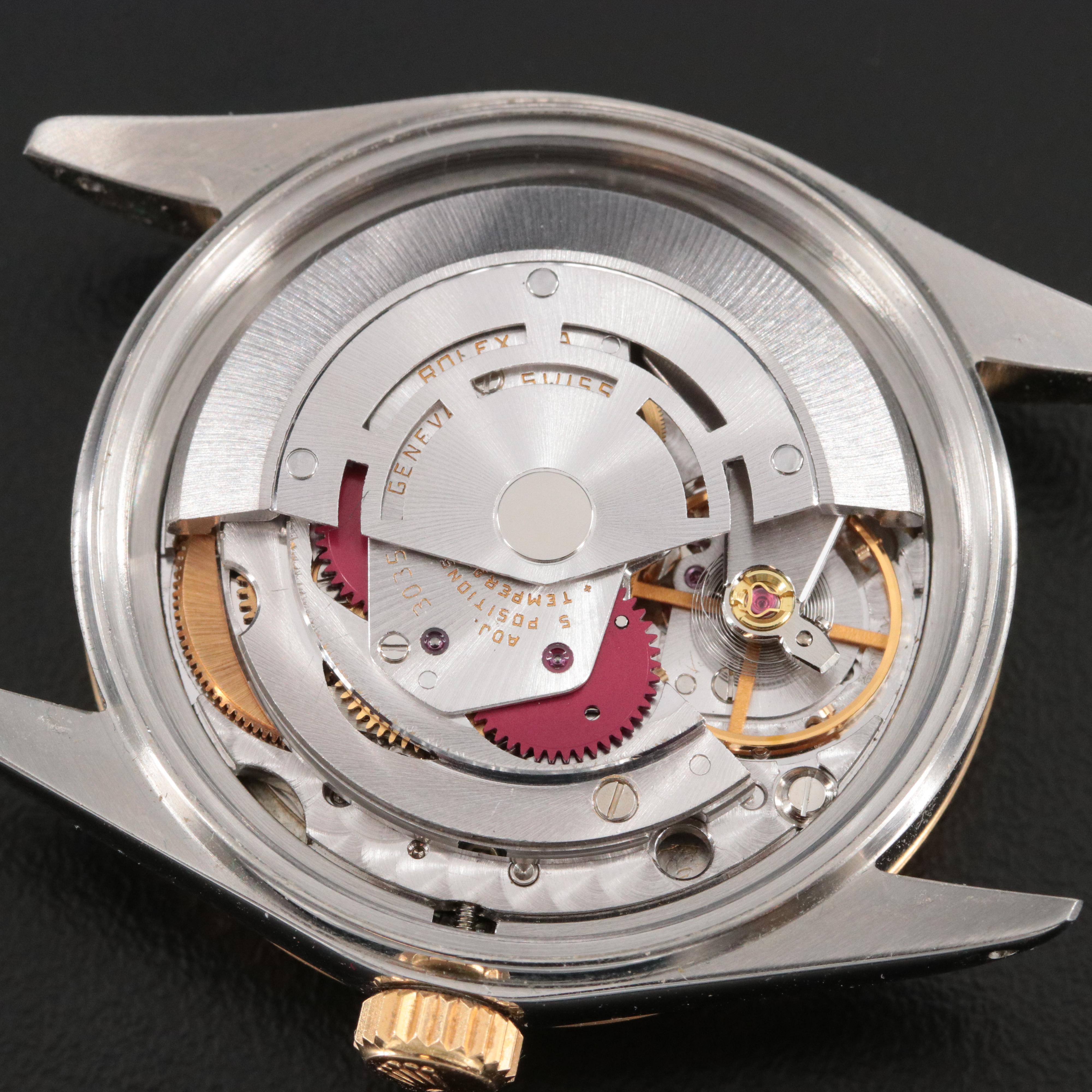 1986 Rolex 36 16013 Two-Tone Datejust Watch