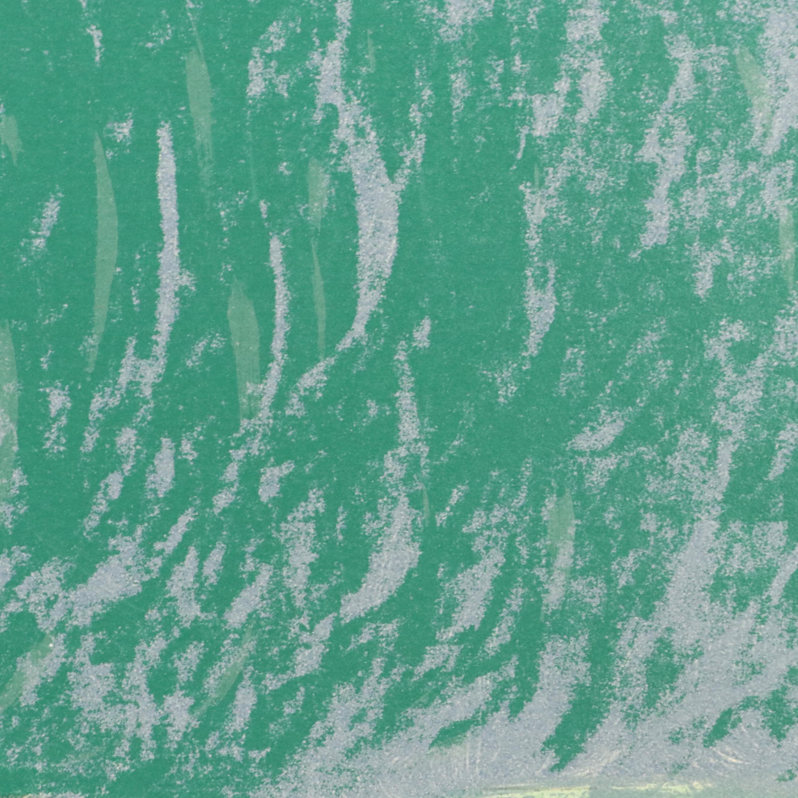 Tadashi Asoma Serigraph "Lilies Afloat"