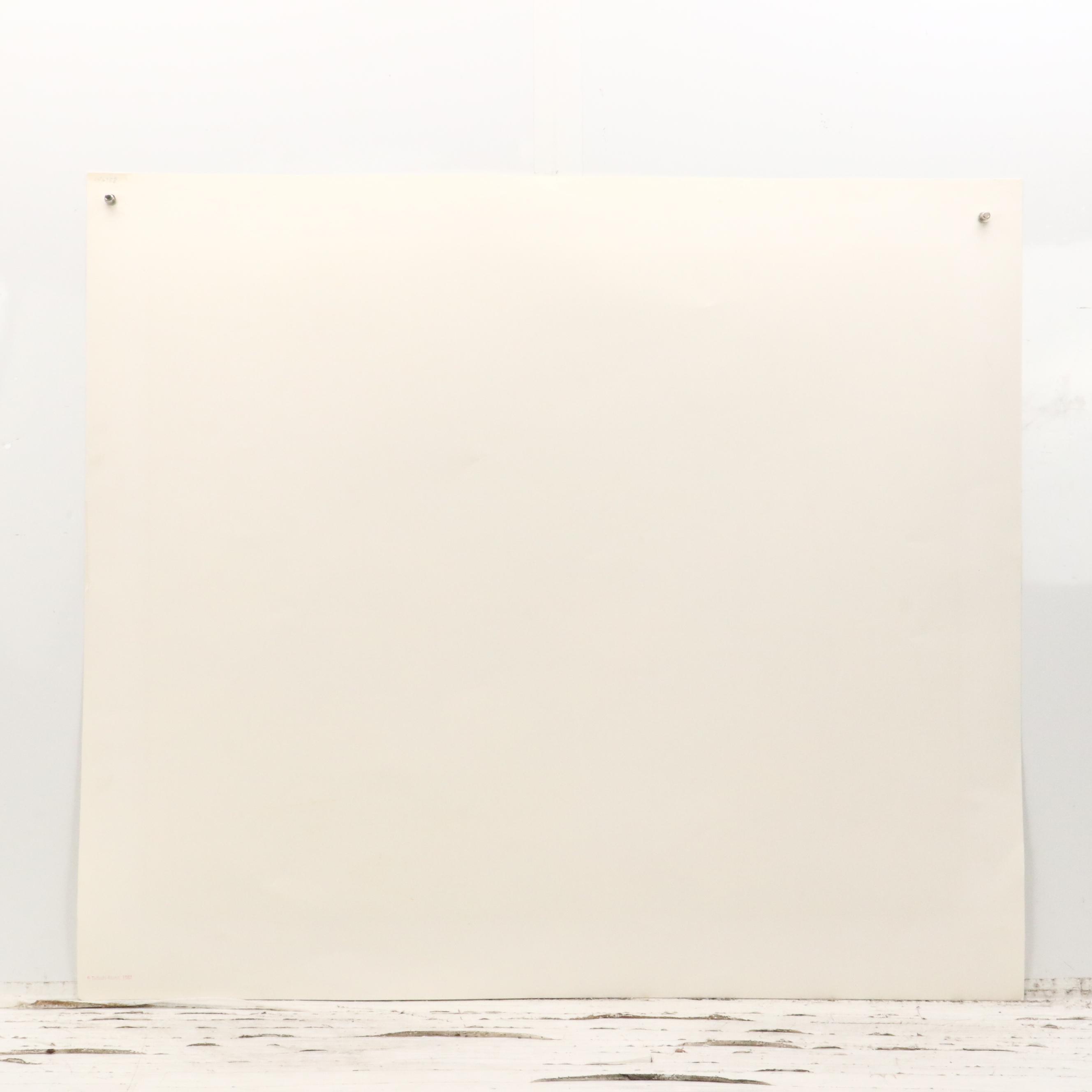 Tadashi Asoma Serigraph "Lilies Afloat"