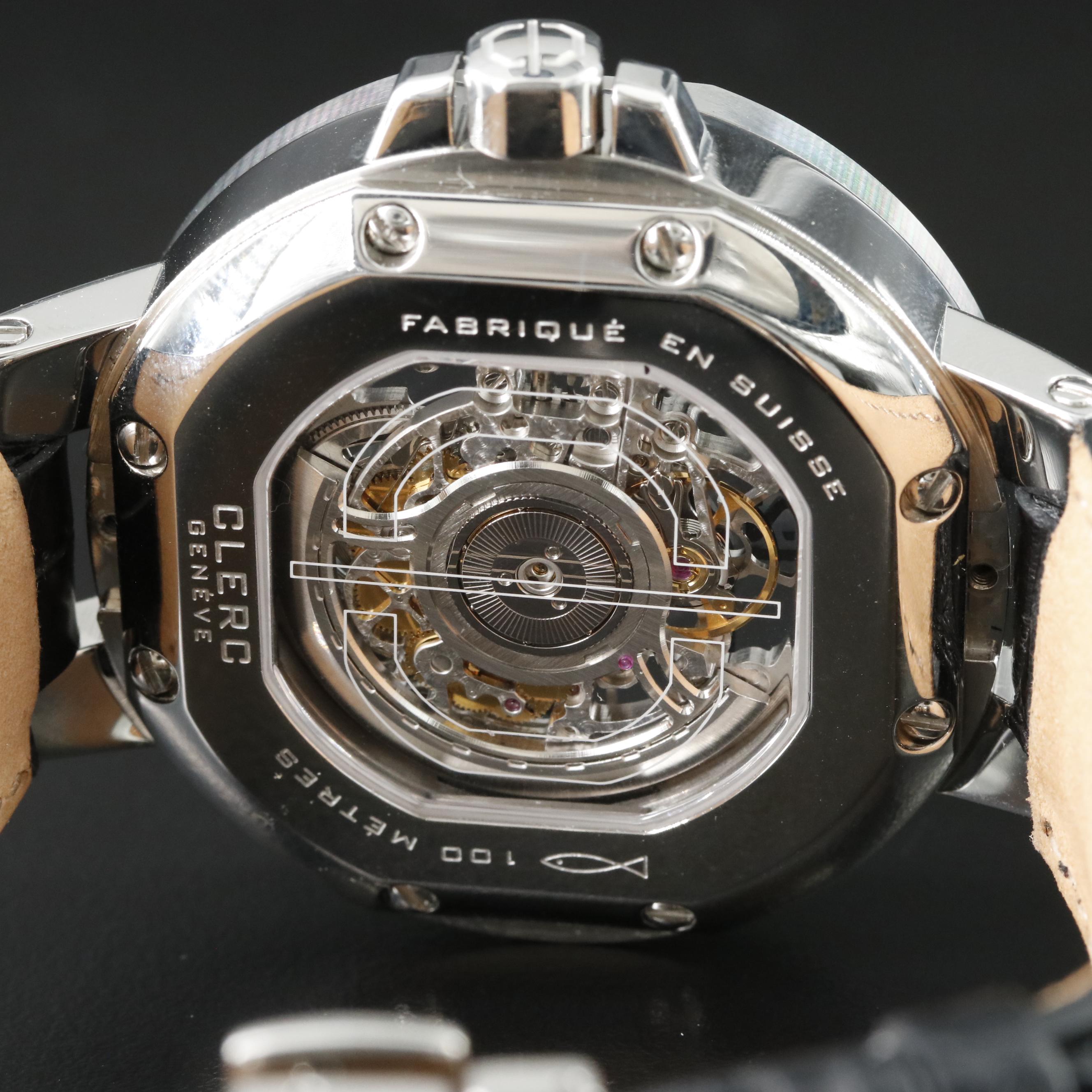Clerc Icon 8 Skeletonized Watch
