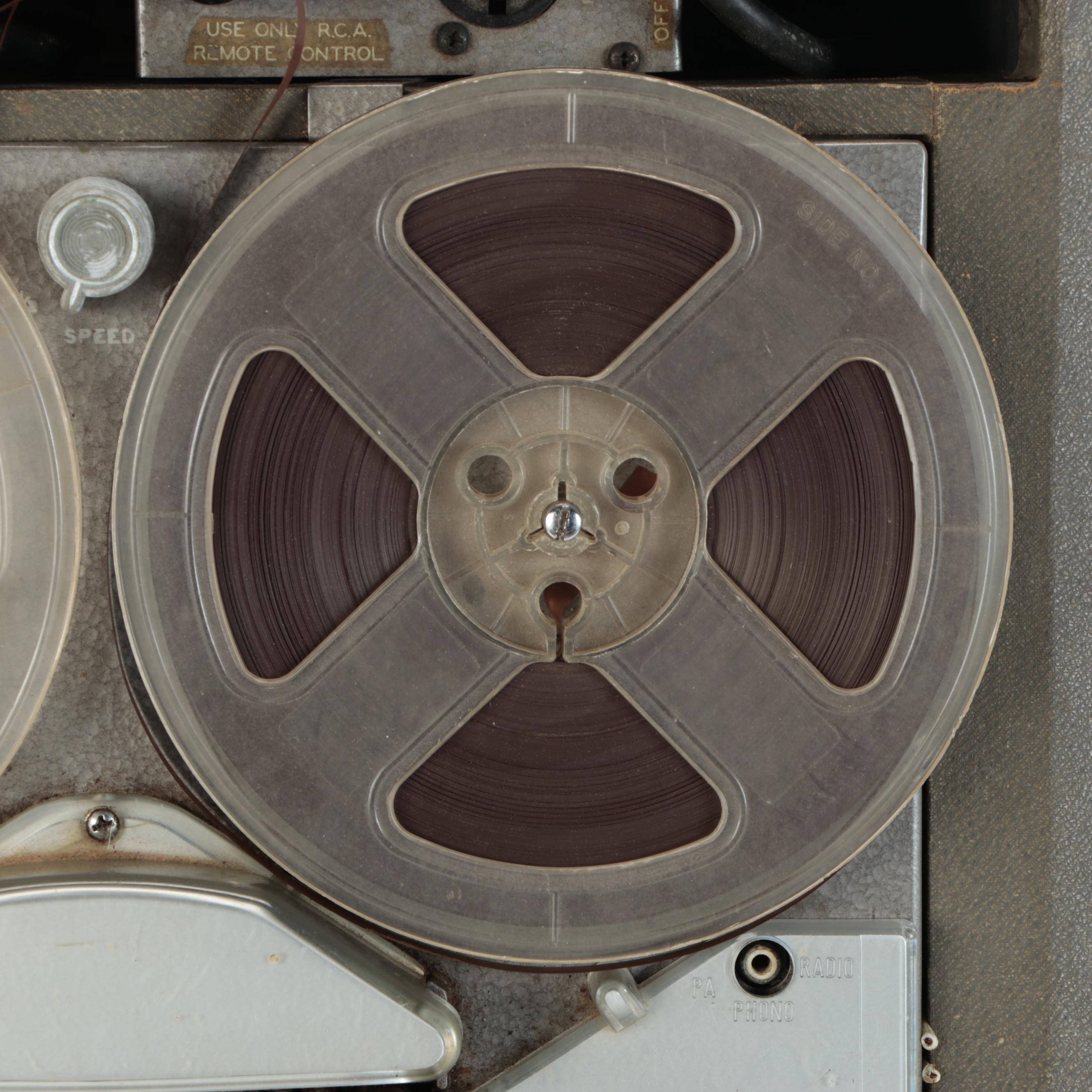 RCA Victor Reel-to-Reel Vintage Tape Recorder, Mid-20th C.