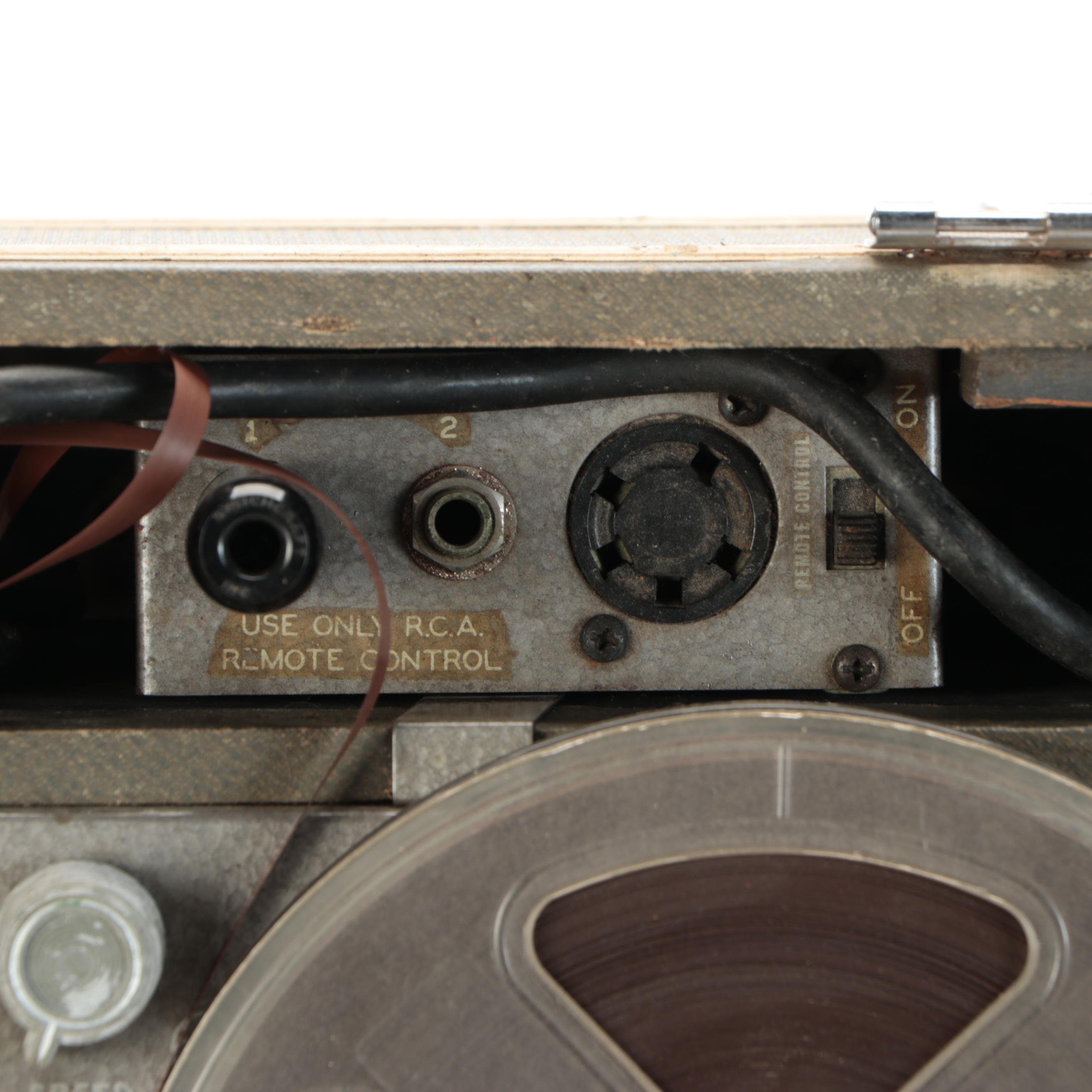 RCA Victor Reel-to-Reel Vintage Tape Recorder, Mid-20th C.