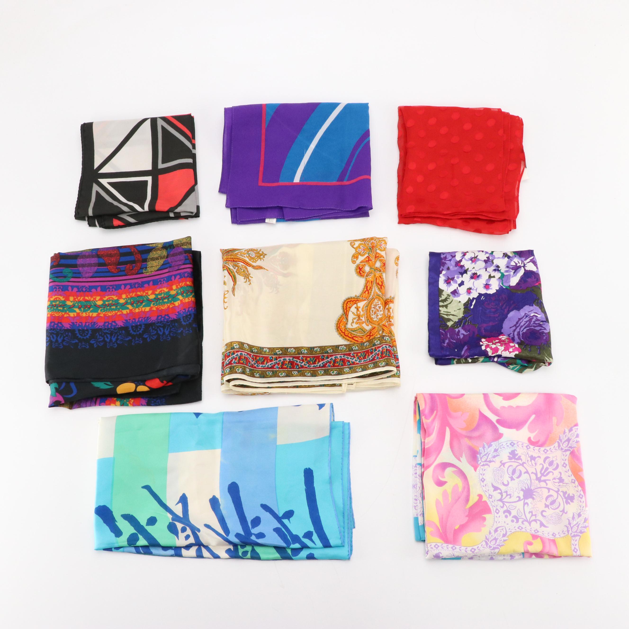Embroidered Fringe Scarf, Silk Scarves, and More Scarves
