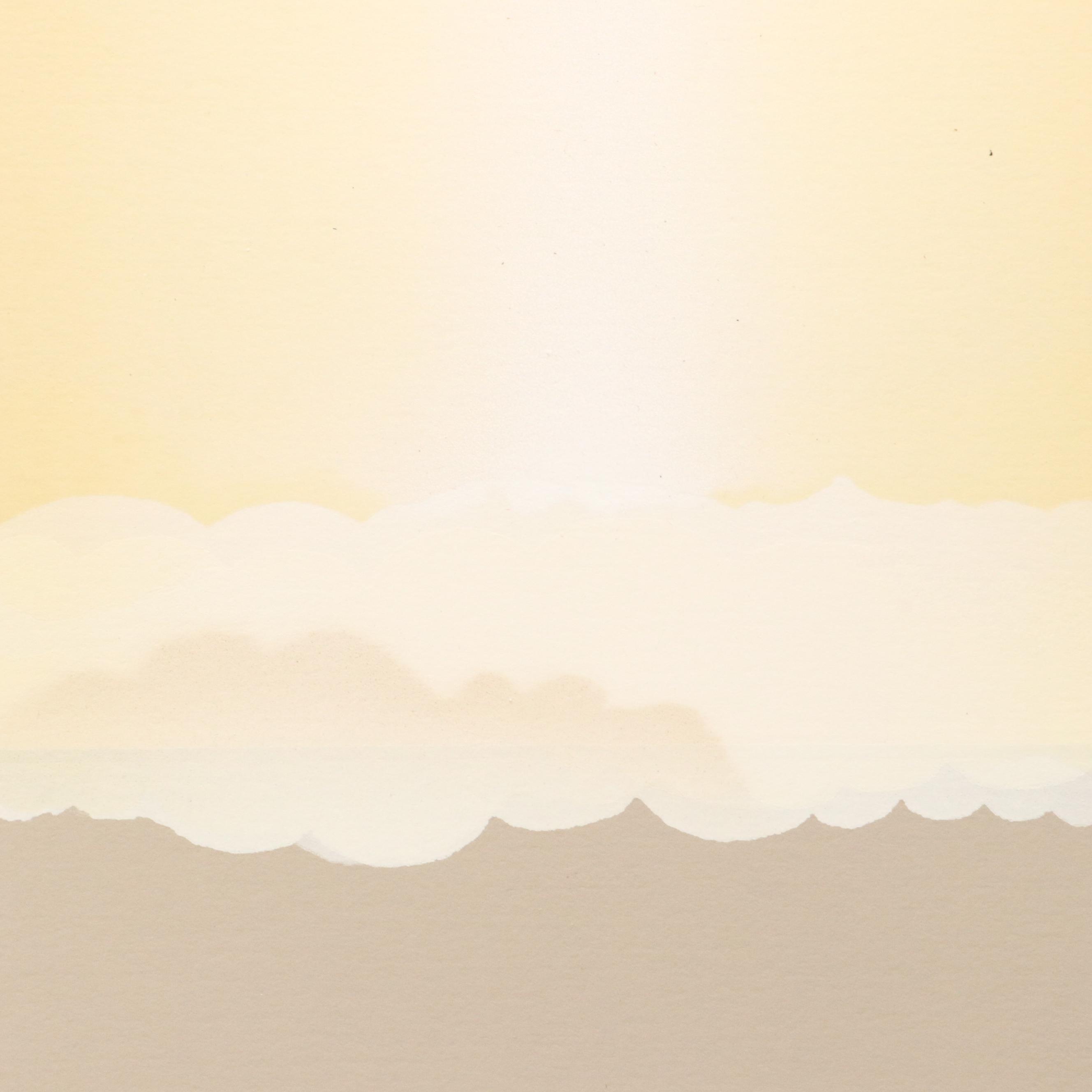 Elba Alvarez Mixed Media Serigraph "Las Lomas"