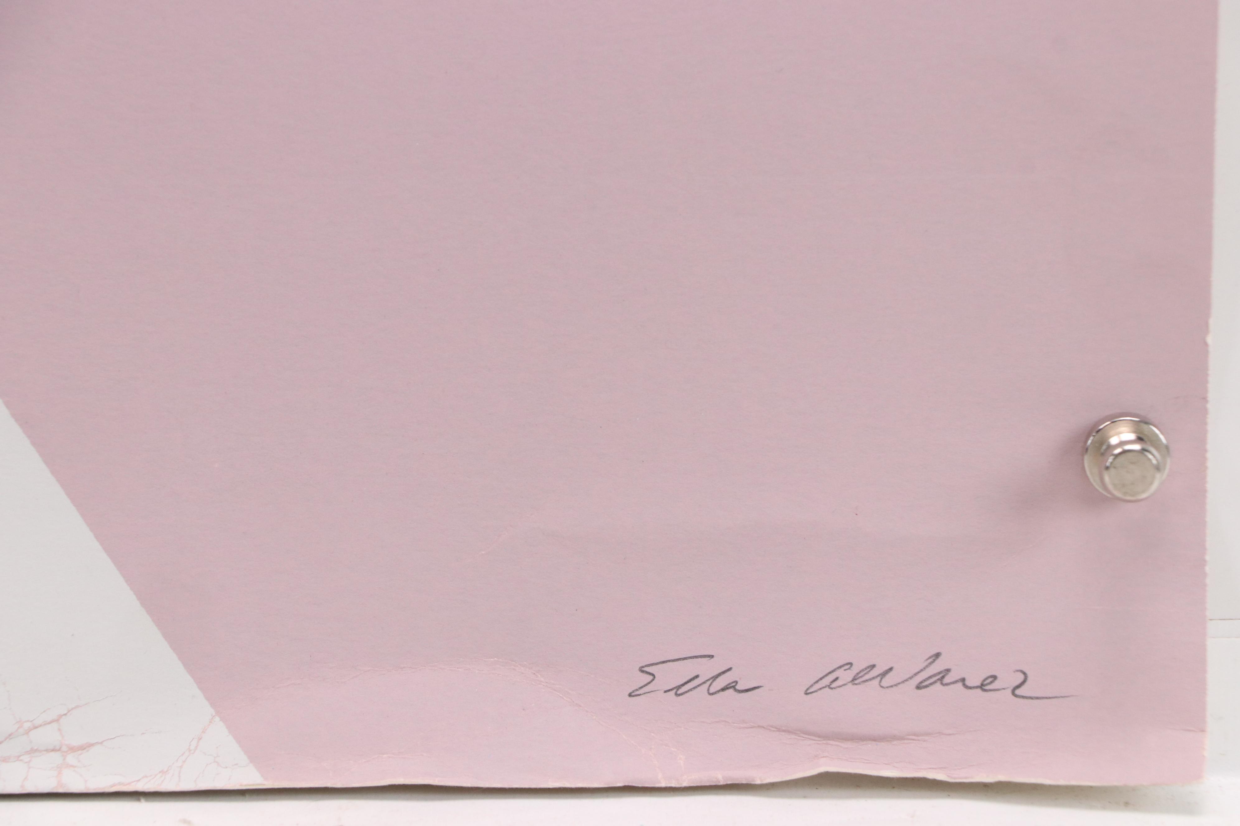 Elba Alvarez Serigraph "Jessica," c. 1988