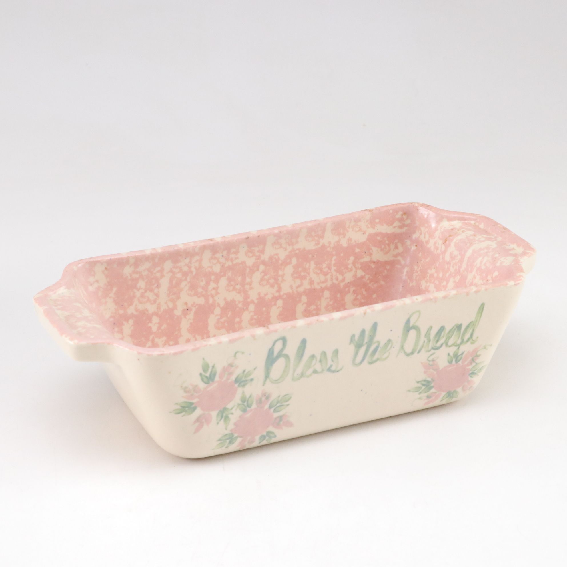 Brush McCoy Vase and Imperial Glass Satin Bowl Featured in Tabletop Collection