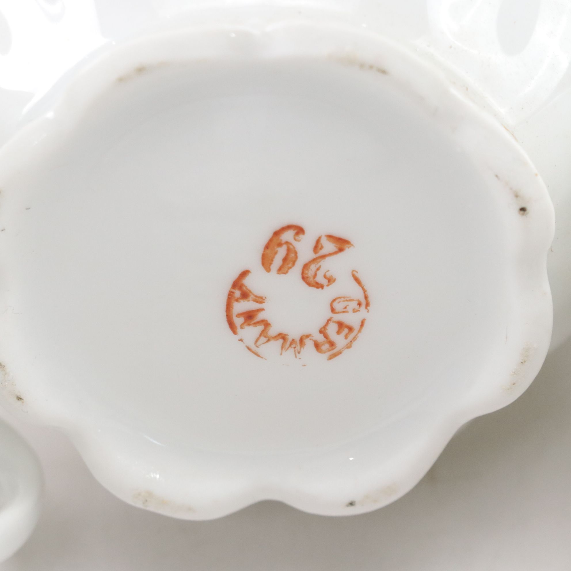 Brush McCoy Vase and Imperial Glass Satin Bowl Featured in Tabletop Collection