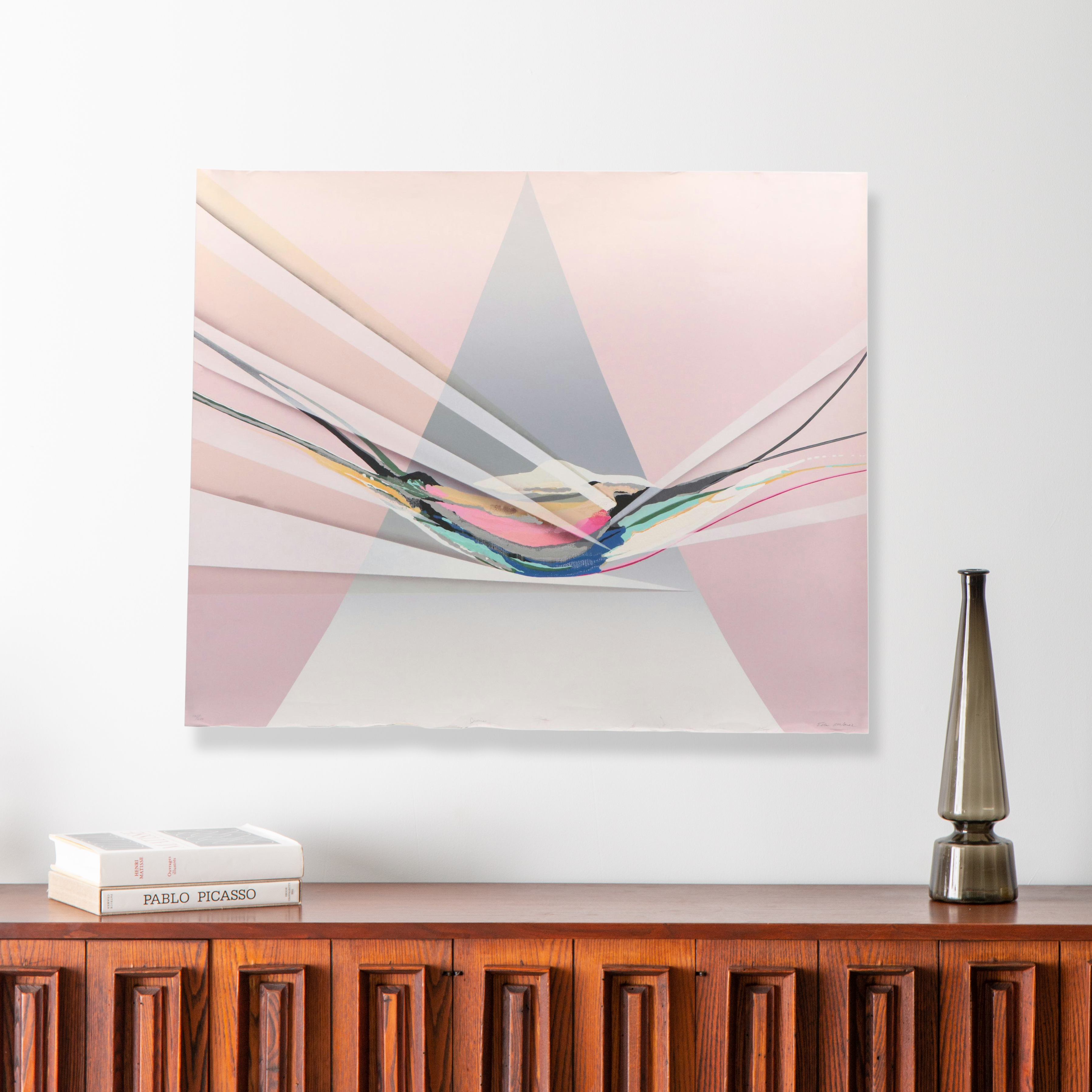 Elba Alvarez Serigraph "Jessica," c. 1988