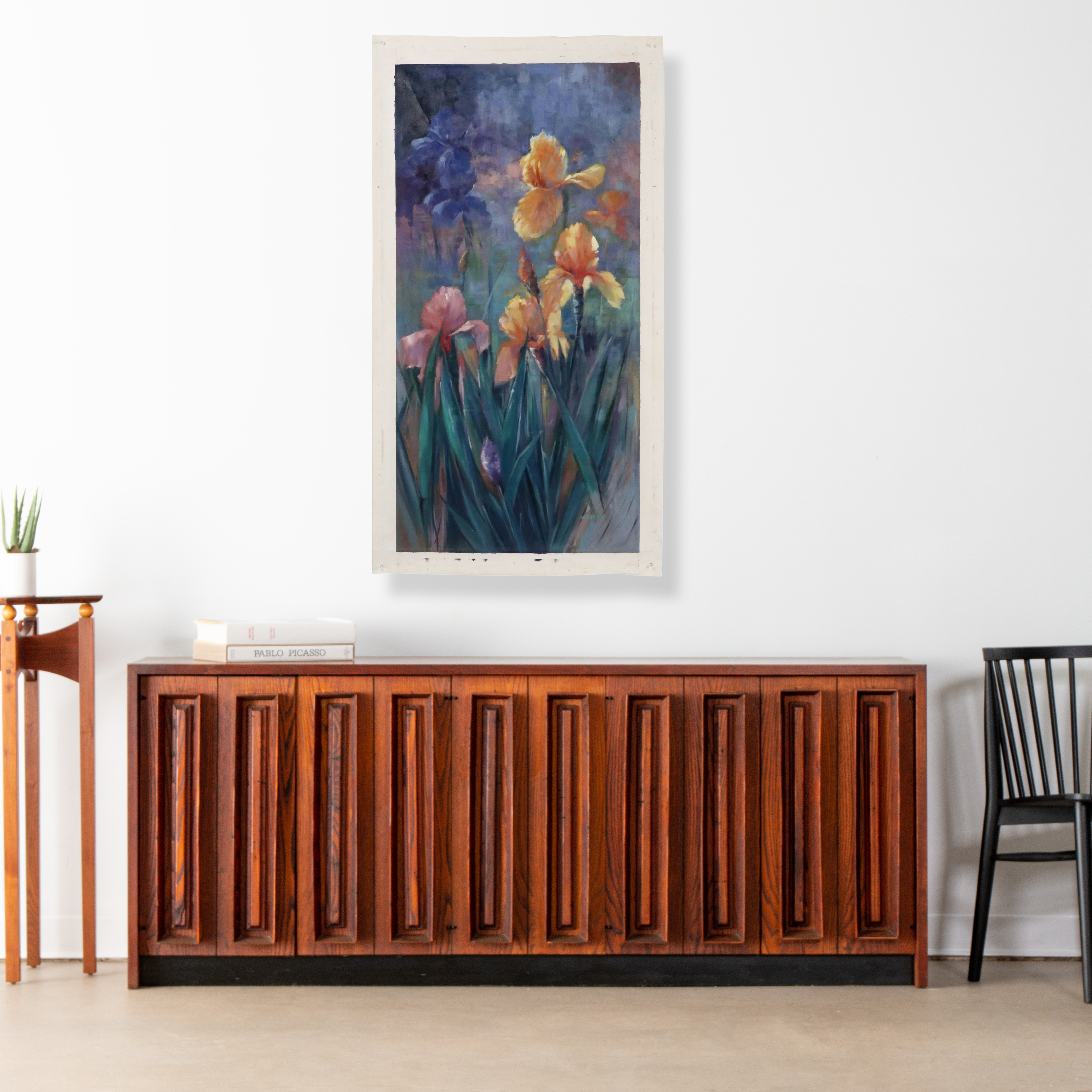 Sasha Floral Oil Painting, 21st Century