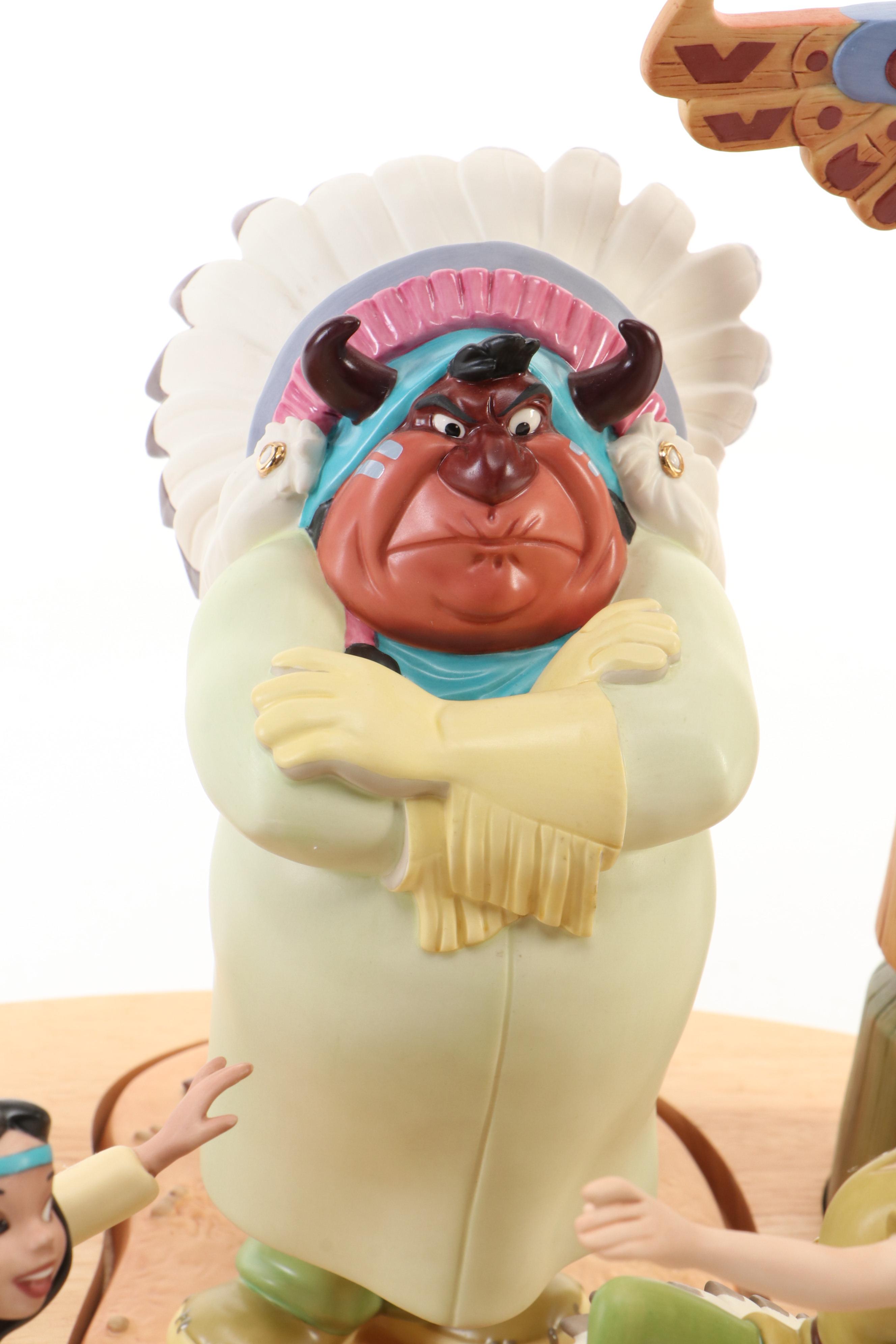 Walt Disney Classics Peter Pan "Fireside Celebration" Figurines