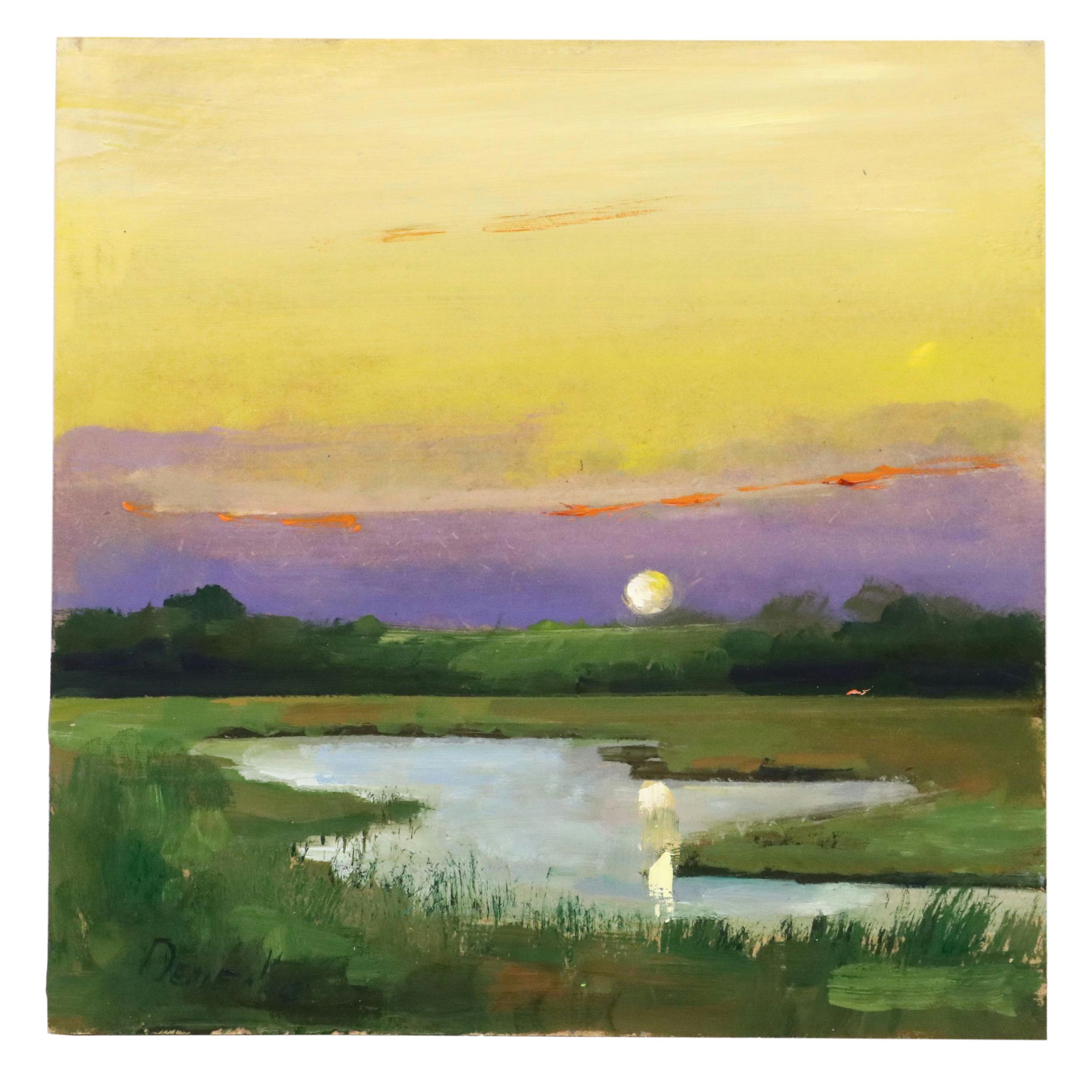 Natalie Demenko Landscape Oil Painting, 21st Century