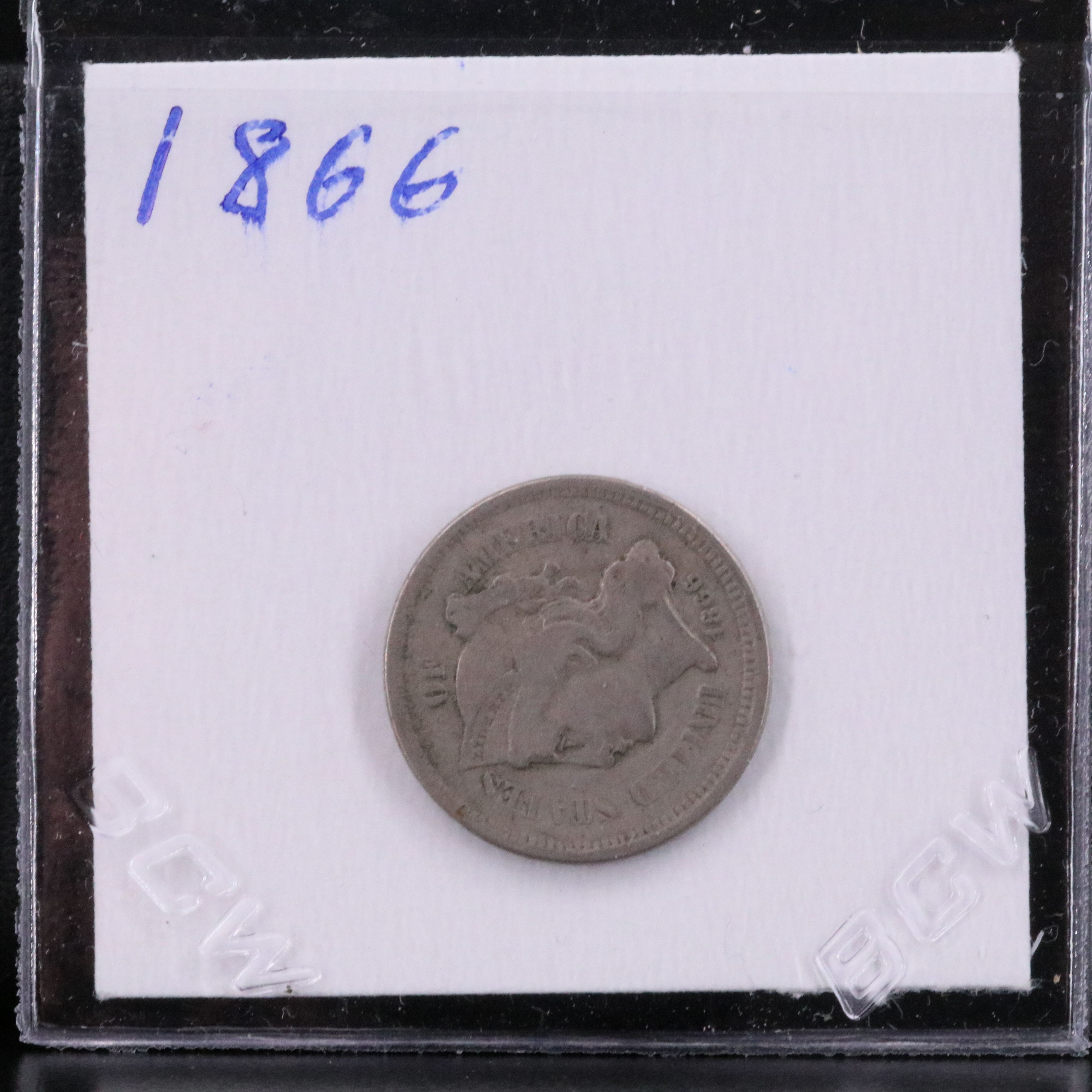 Collection of Nine Silver and Copper U.S. Type Coins, Some with Problems