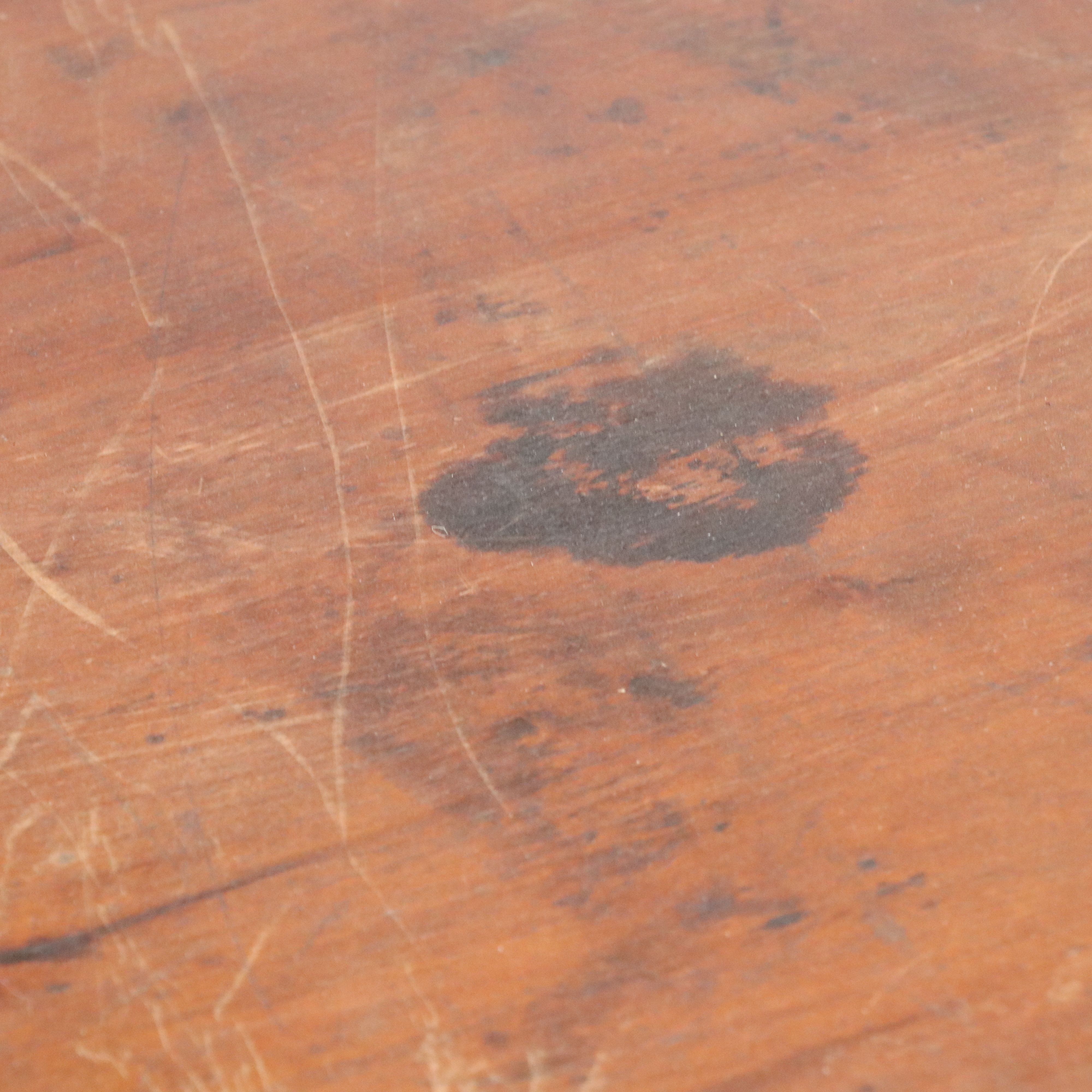 American Empire Style Flame Mahogany Butler's Desk, Mid to Late 19th Century