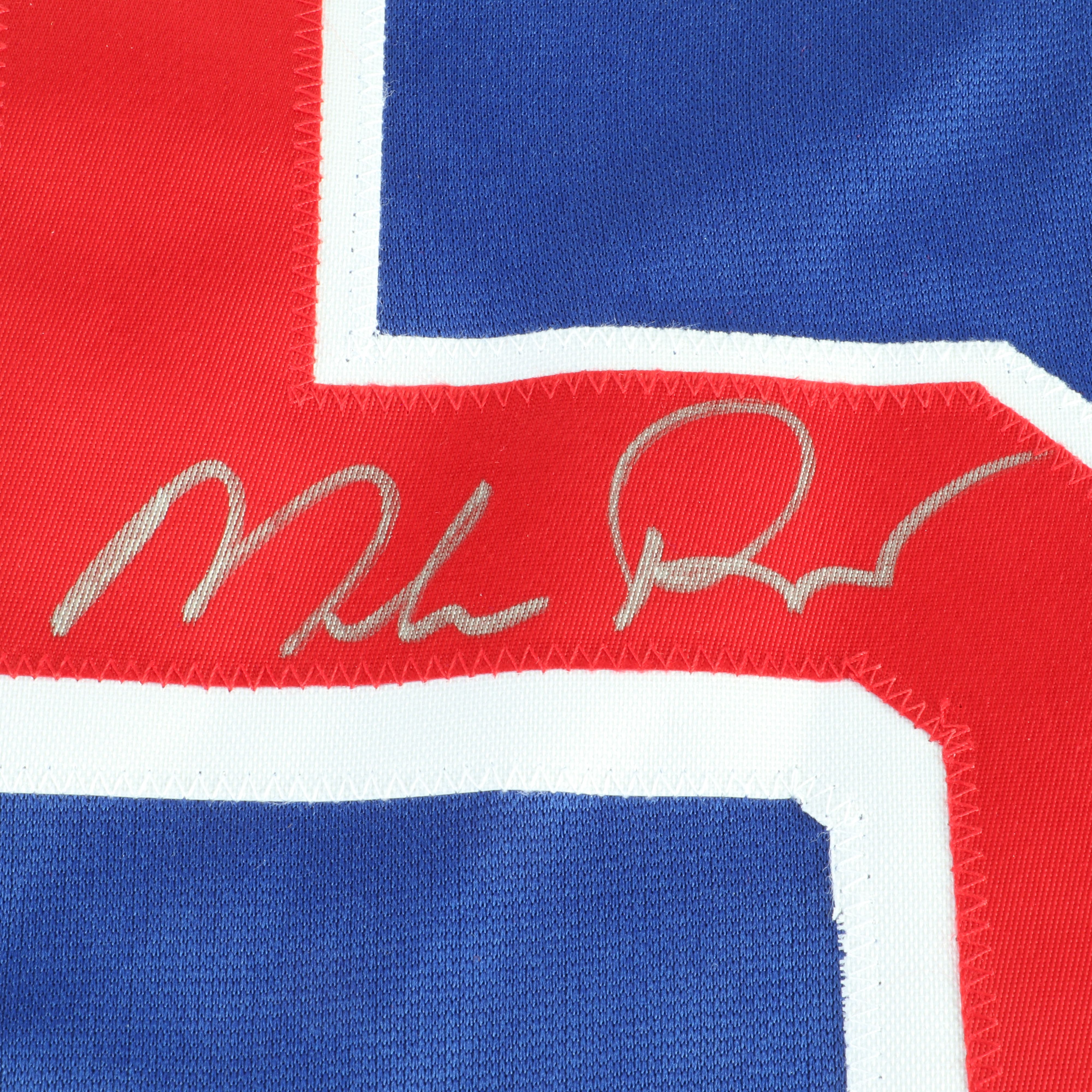 Mike Richter Signed New York Rangers Hockey Jersey, JSA