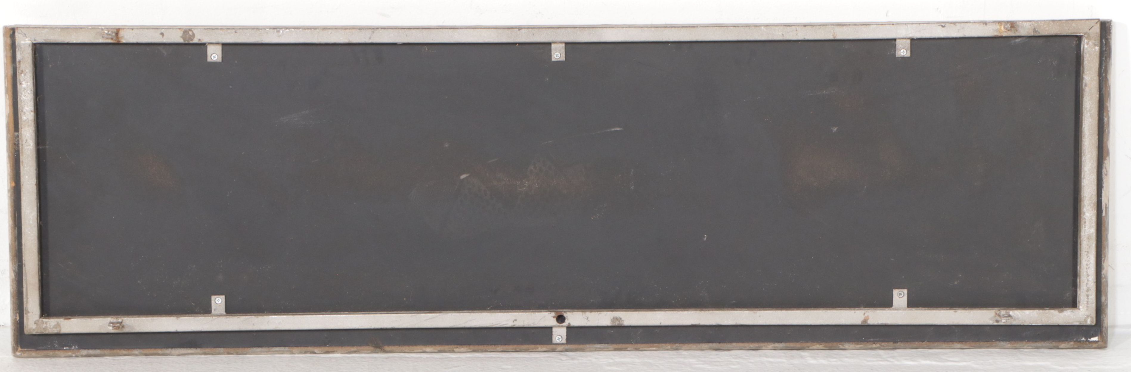 French Style Silvered Wrought Metal Console Table