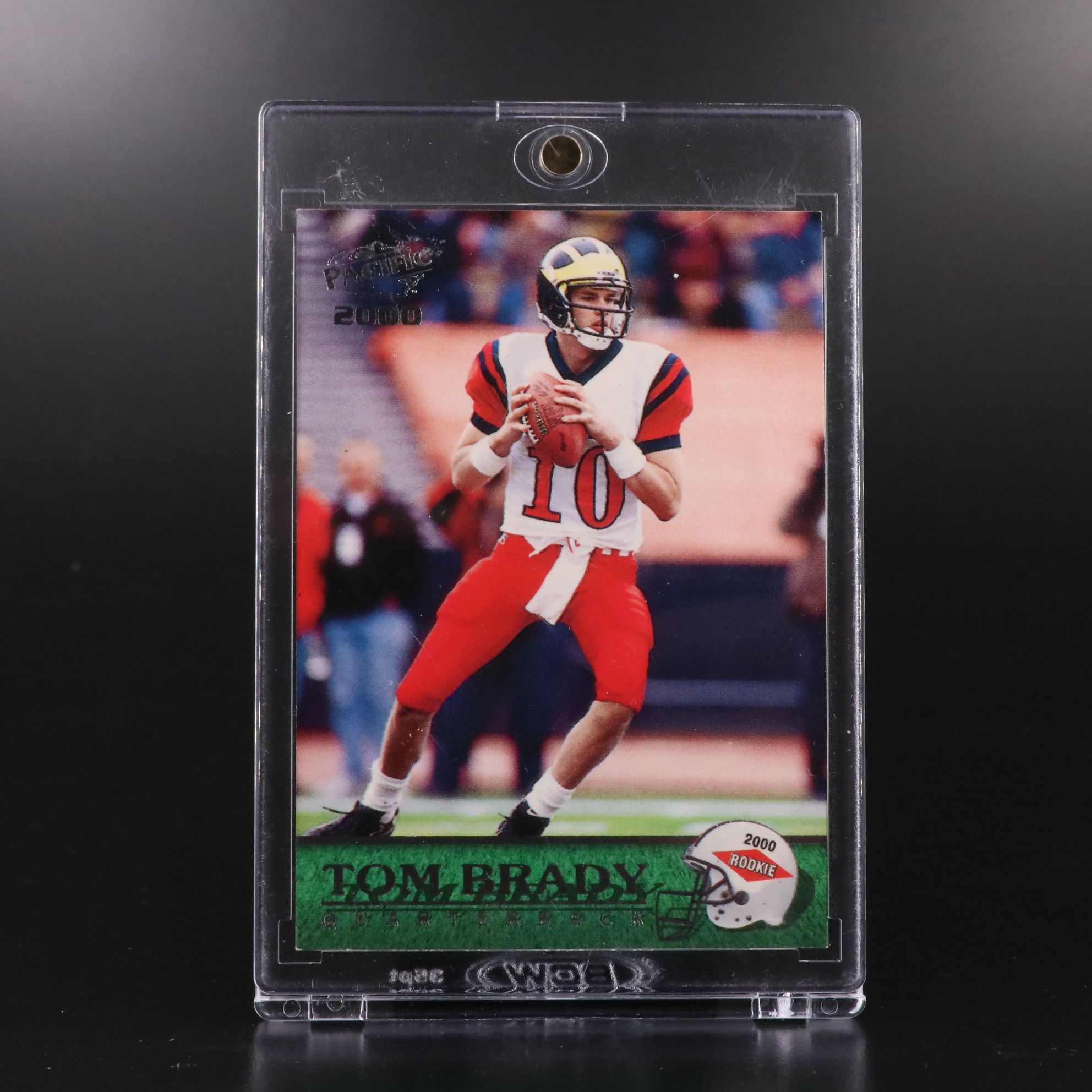 2000 Tom Brady Pacific Rookie Card