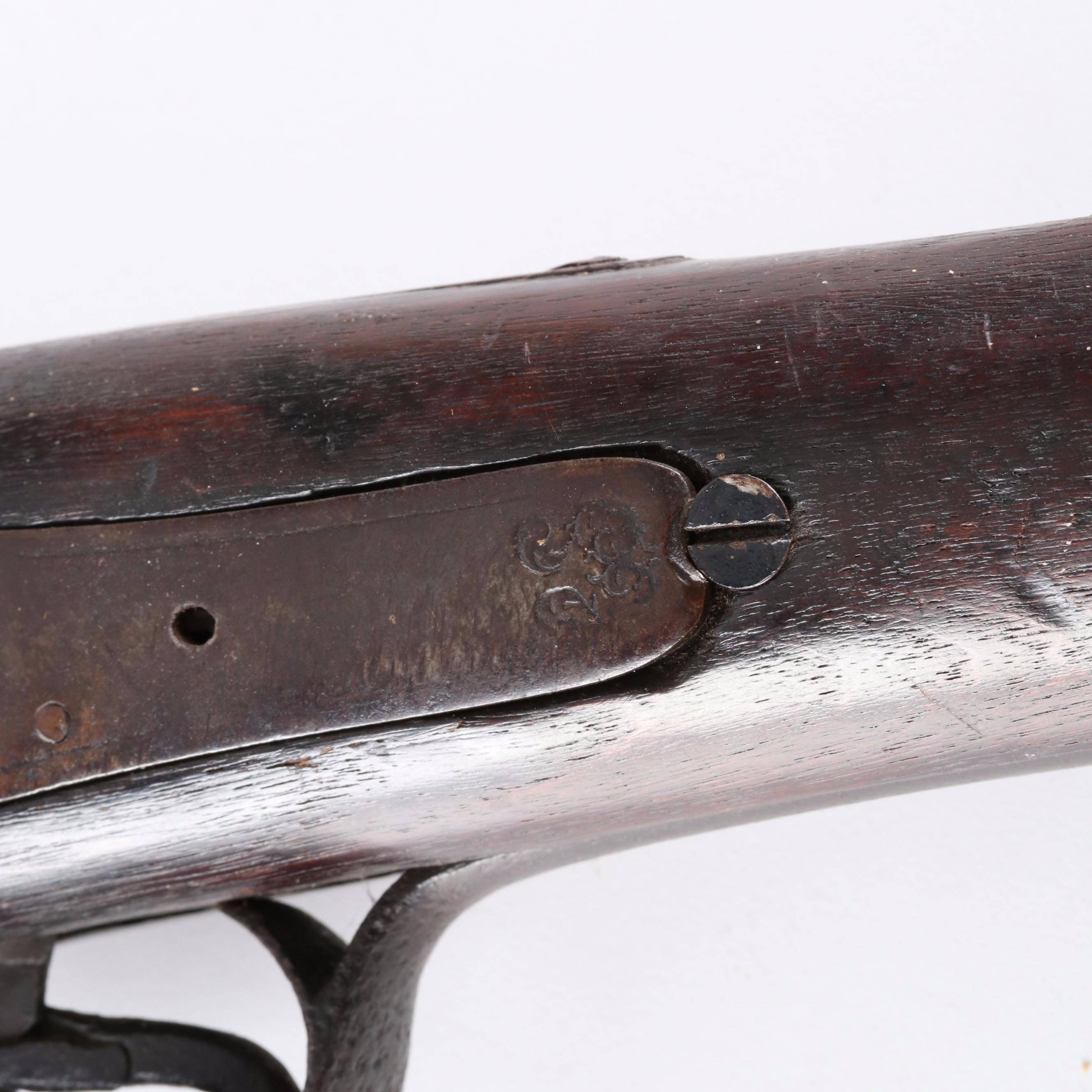 Antique Percussion Cap Side by Side Shotgun