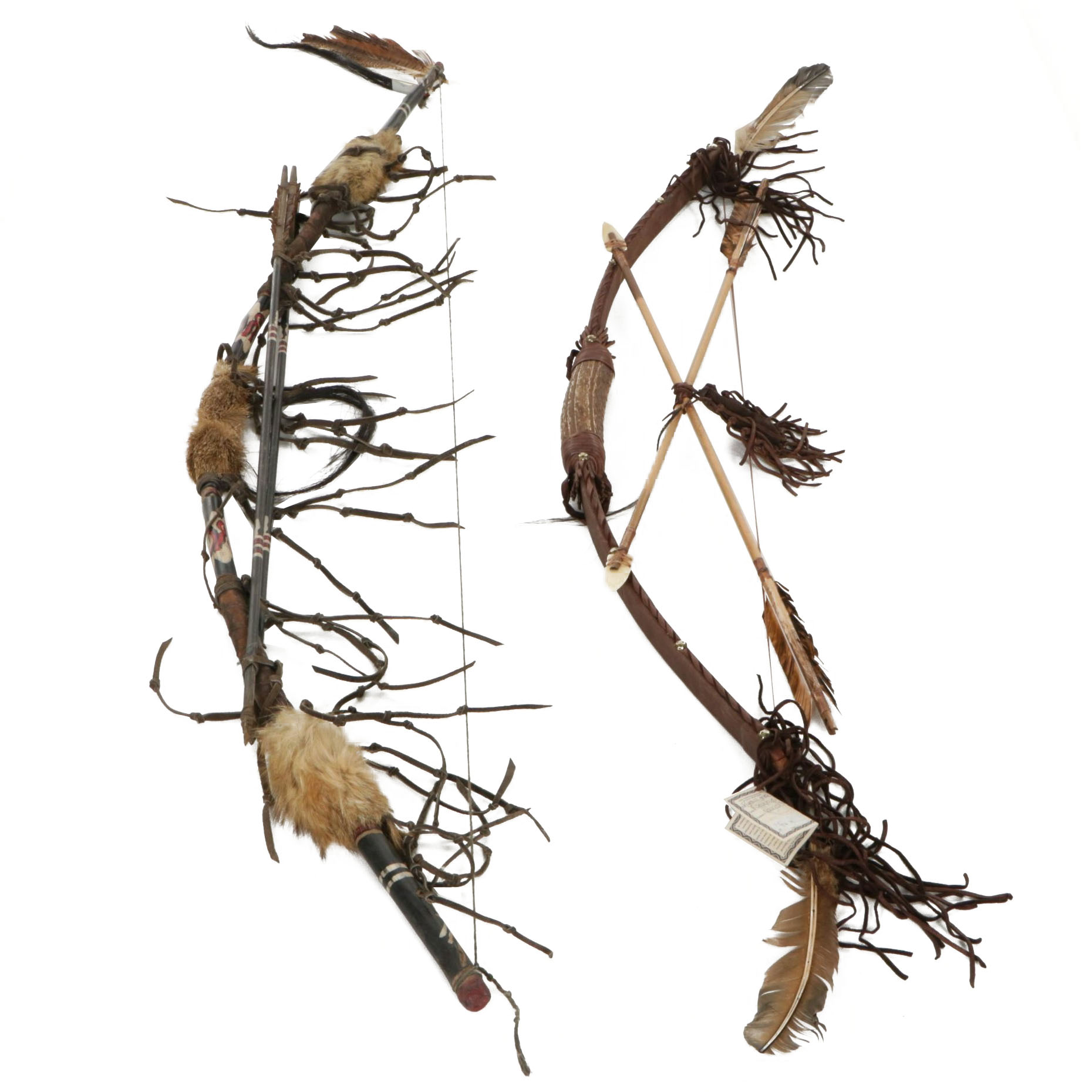 Hand-Crafted Navajo Decorative Bows & Arrow Displays