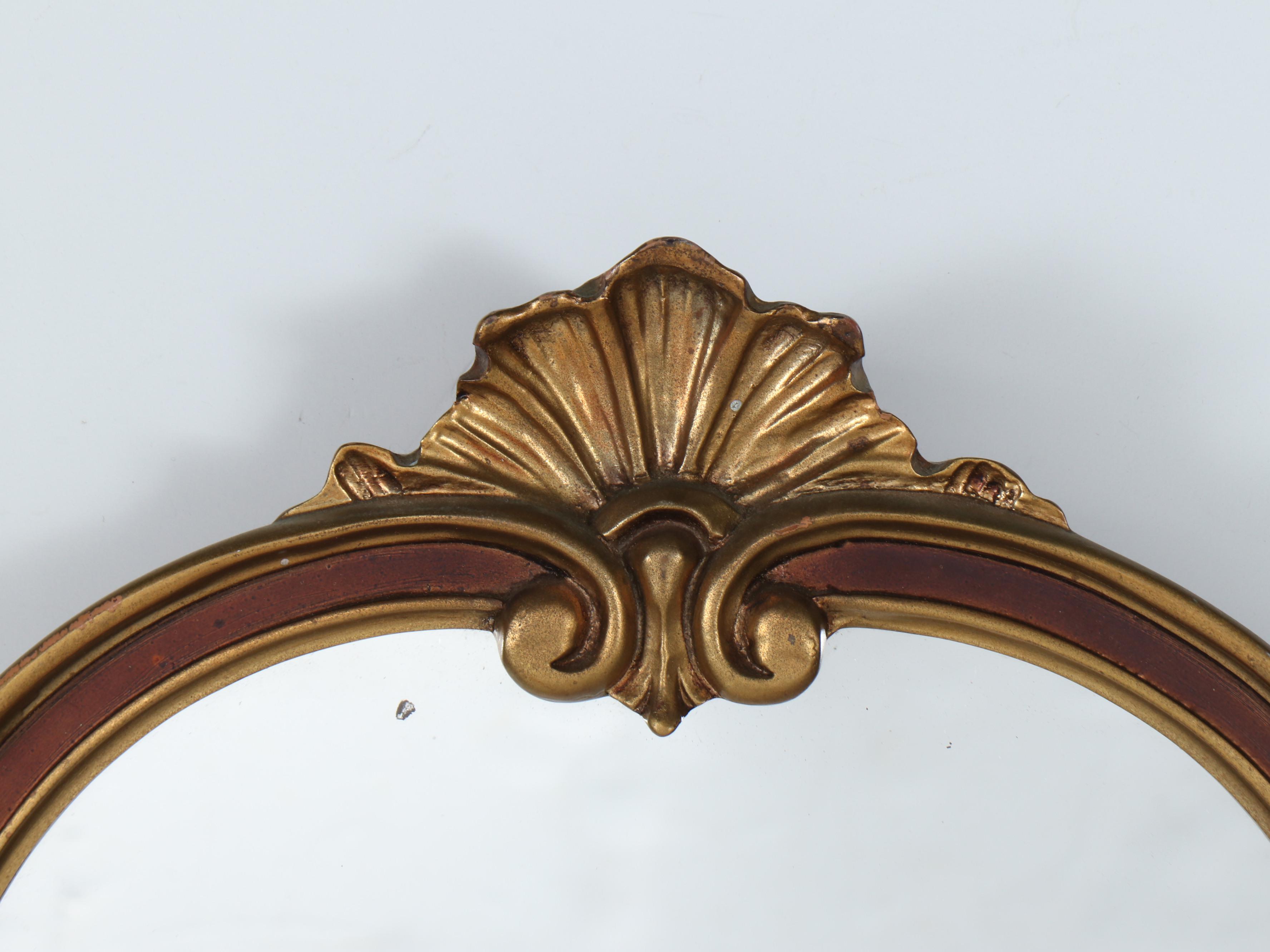 Victorian Style Wood Mirror