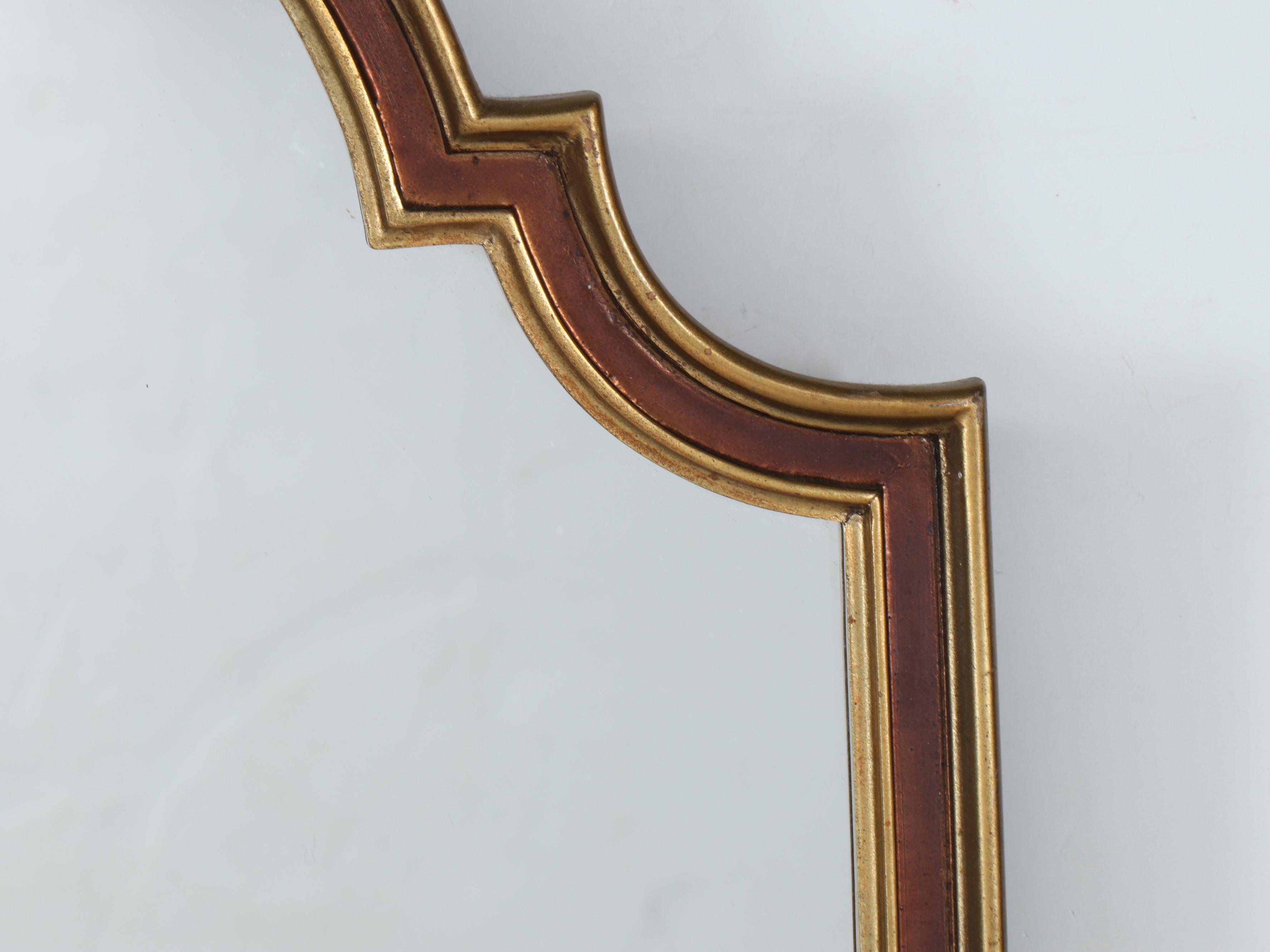 Victorian Style Wood Mirror