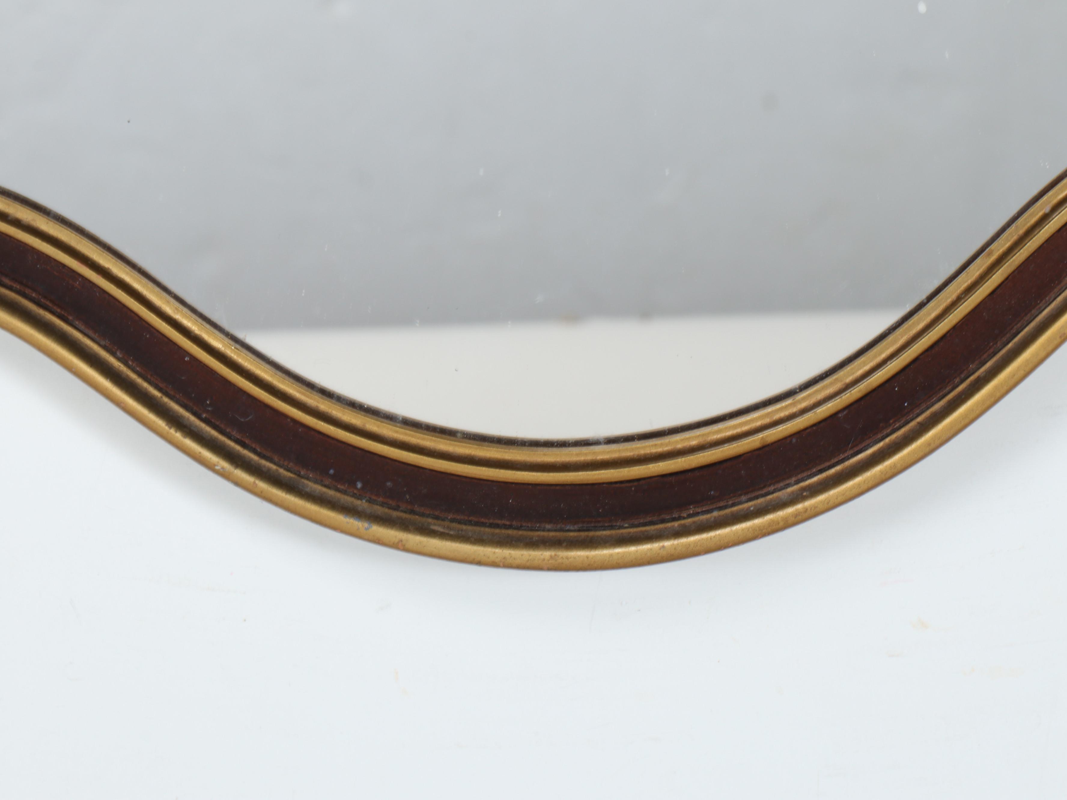 Victorian Style Wood Mirror