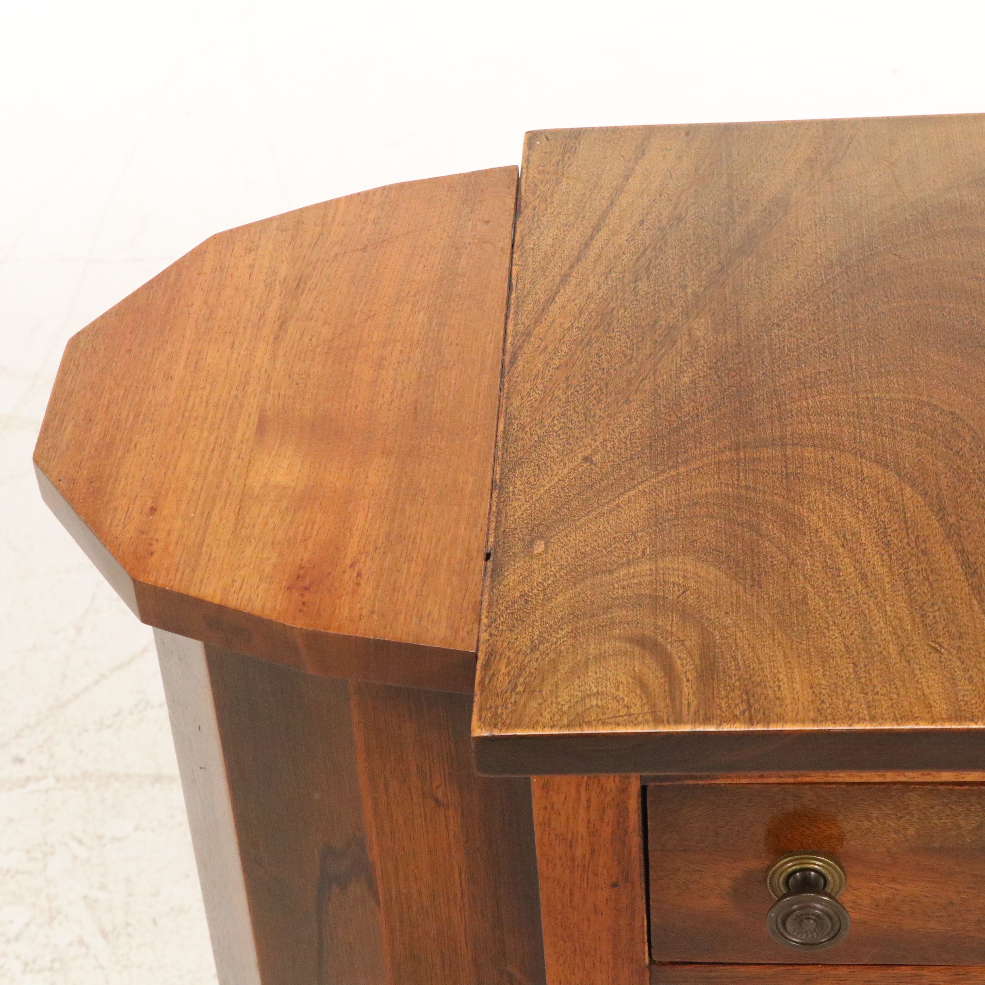 Mahogany Martha Washington Sewing Chest, 20th Century