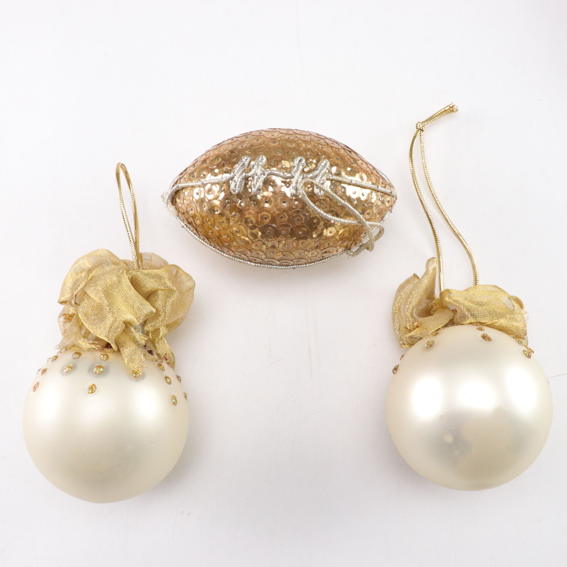 Assorted Icicle, Figurine & Orb Santa Christmas Ornaments