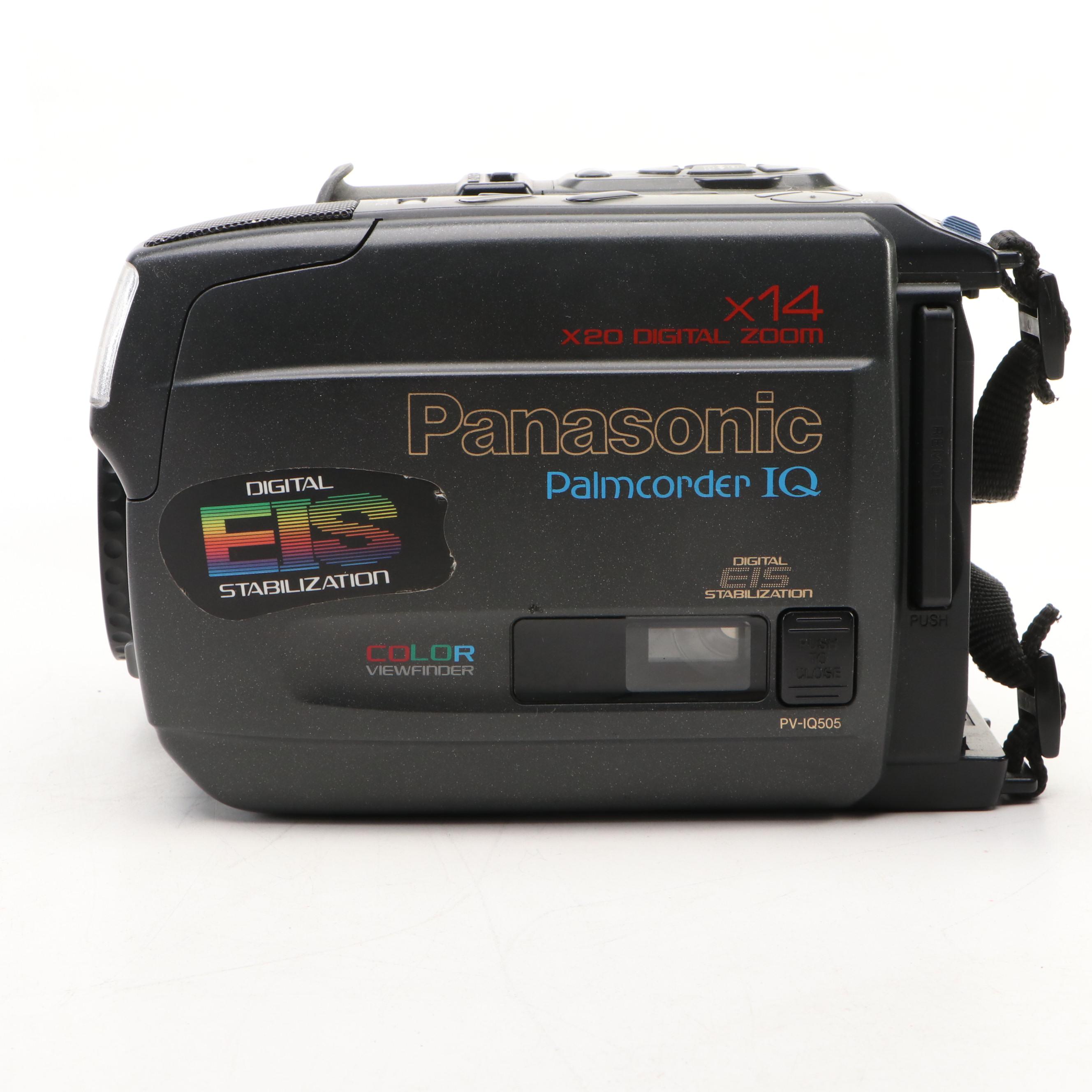 Panasonic Palmcorder IQ and Nikon AF Nikkor with Binoculars