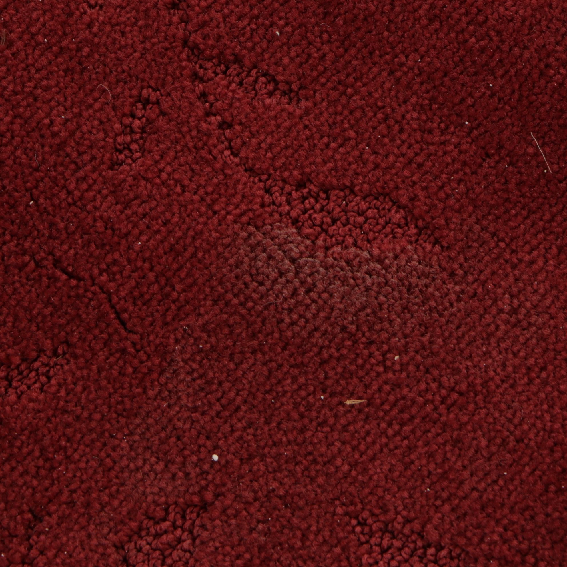 Two Machine Made Red Area Rugs