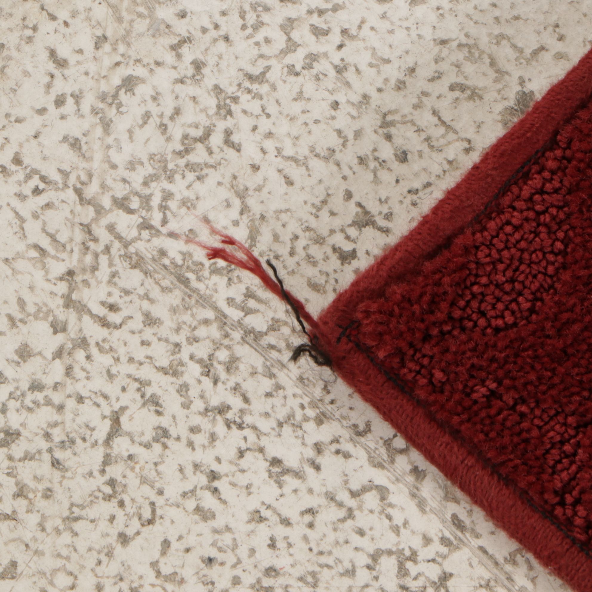 Two Machine Made Red Area Rugs