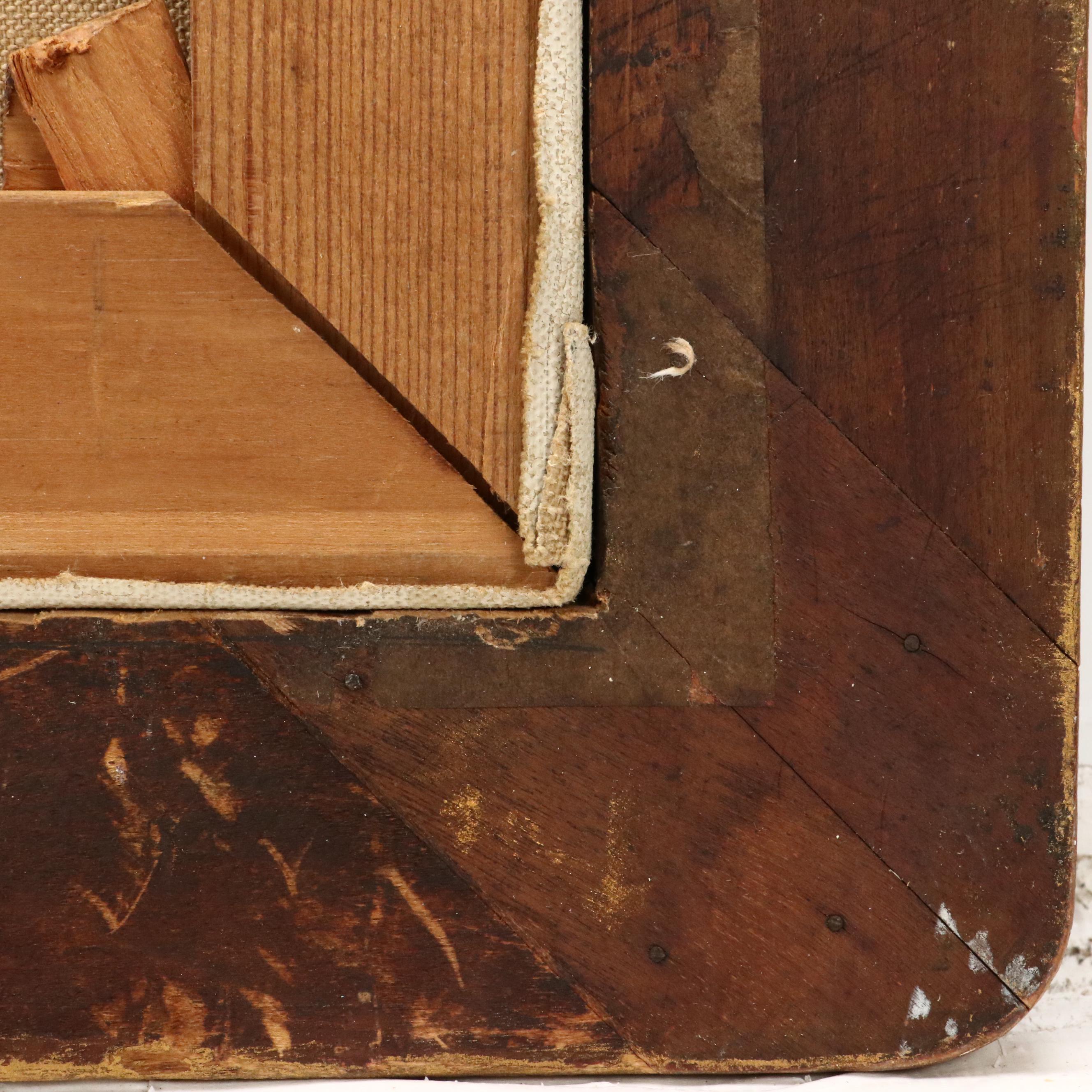 Ethel Lomasney Oil Painting "Brown County Colors" in Newcomb-Macklin Frame