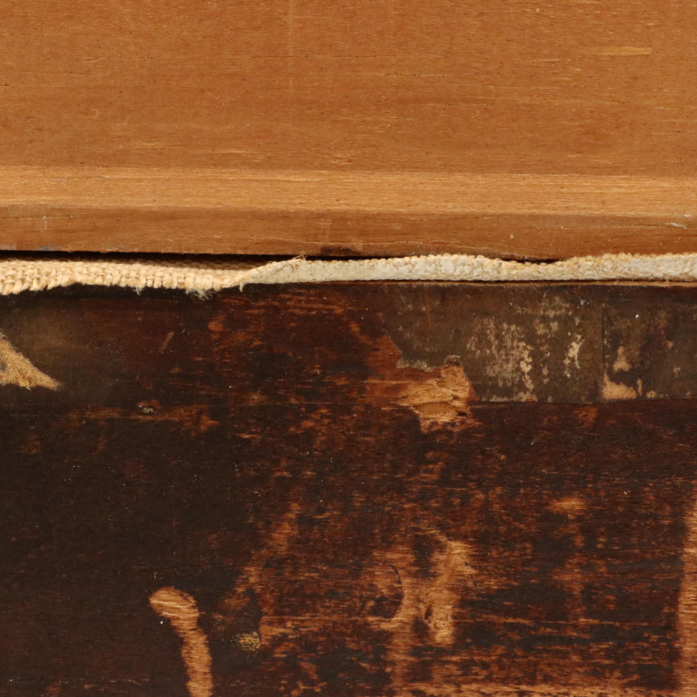 Ethel Lomasney Oil Painting "Brown County Colors" in Newcomb-Macklin Frame