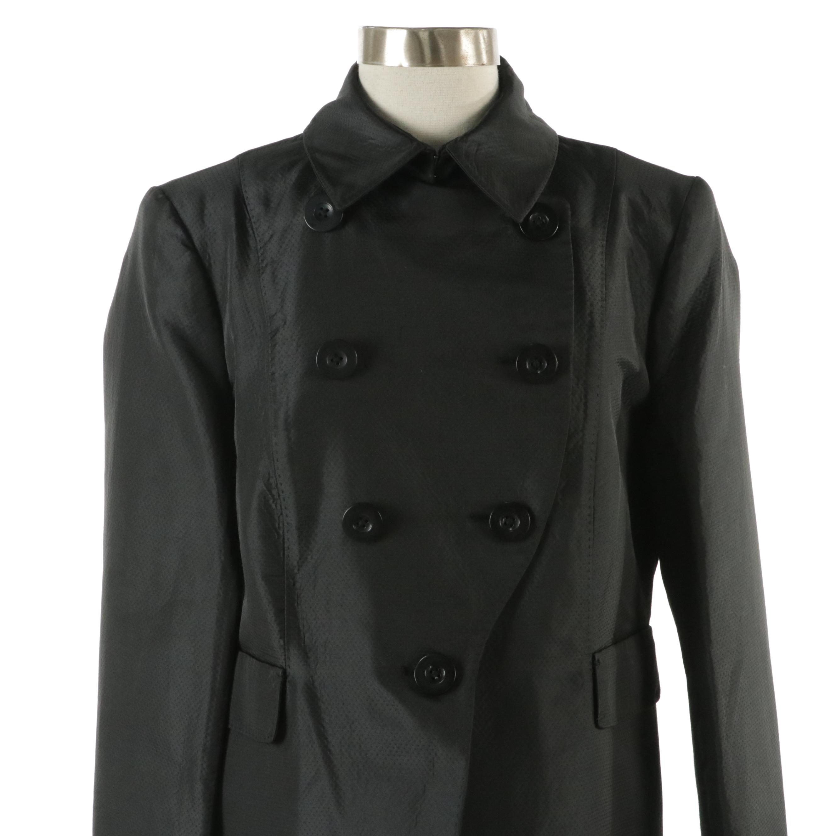 Leon Max Black Double-Breasted Blazers