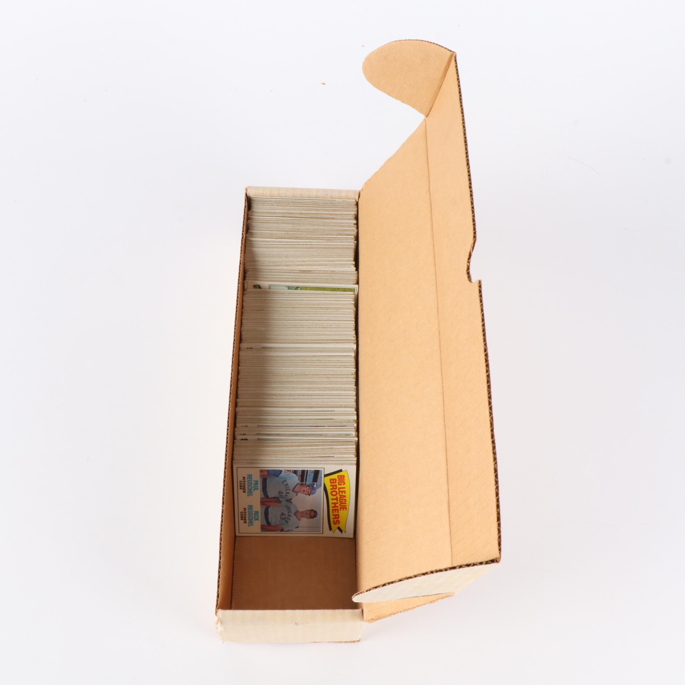 1977 Topps Baseball Cards Featuring Andre Dawson and Dale Murphy Rookies