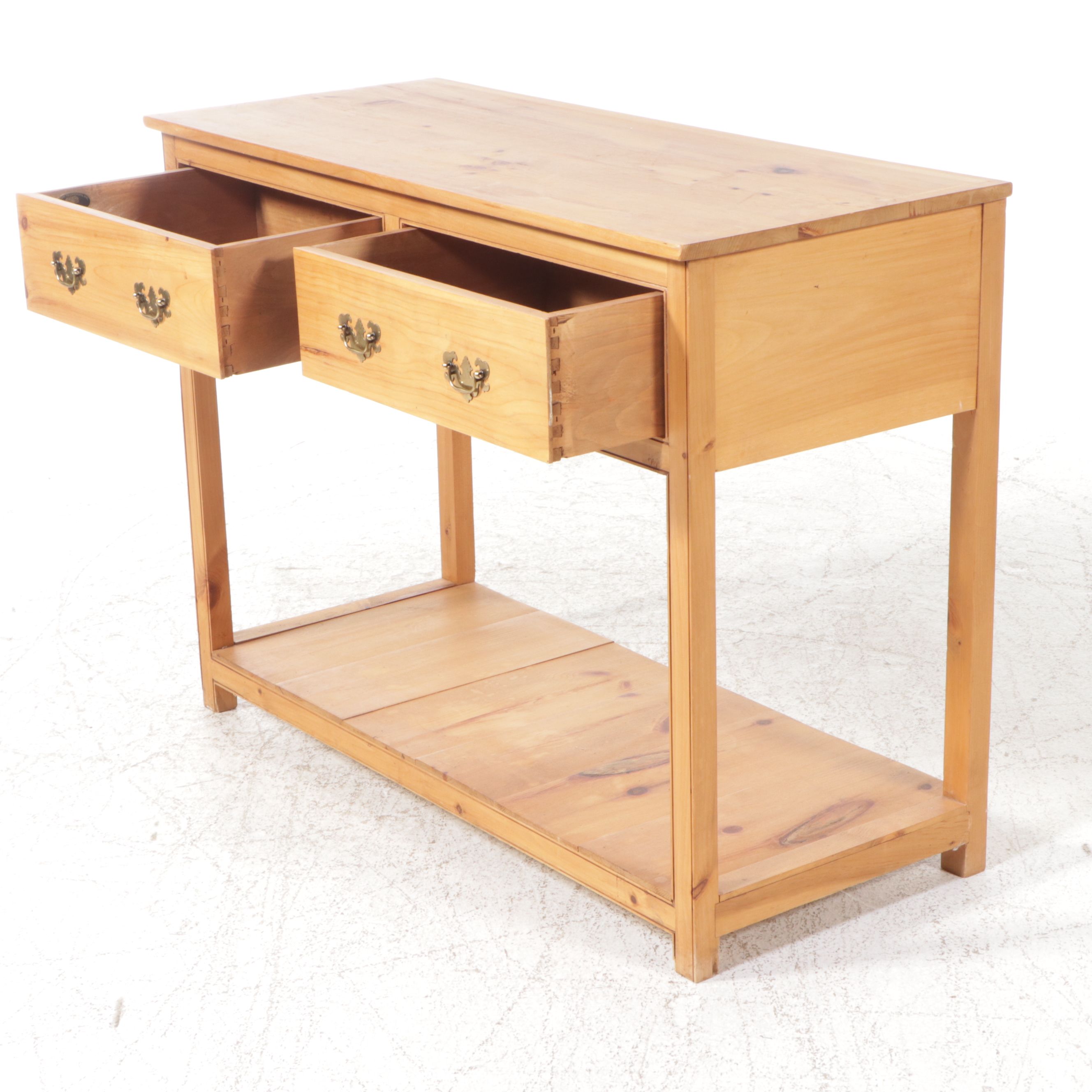 British Traditions, Inc. Pine Sideboard with Hutch