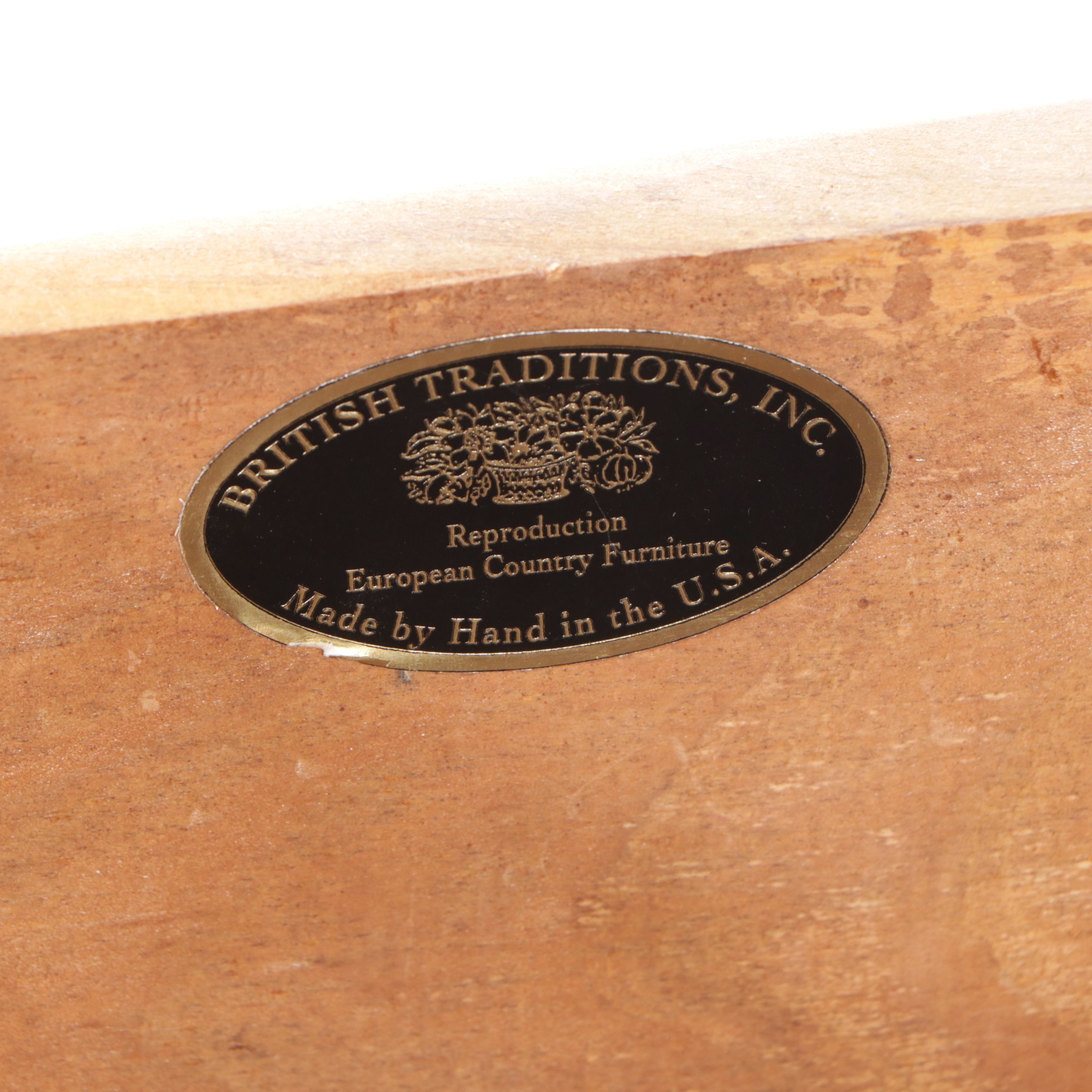 British Traditions, Inc. Pine Sideboard with Hutch