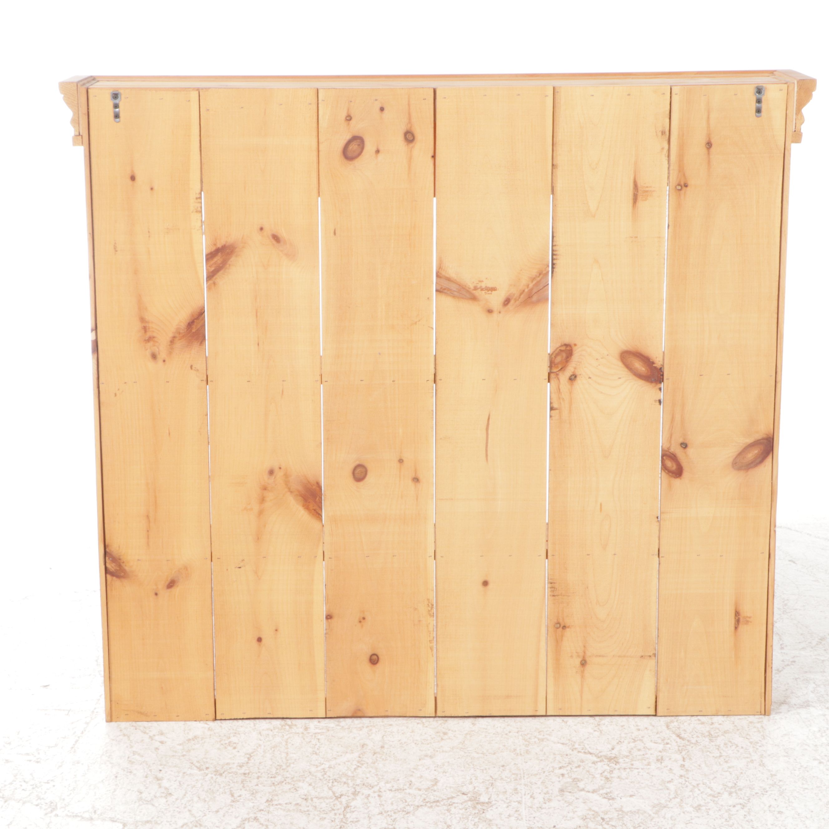 British Traditions, Inc. Pine Sideboard with Hutch