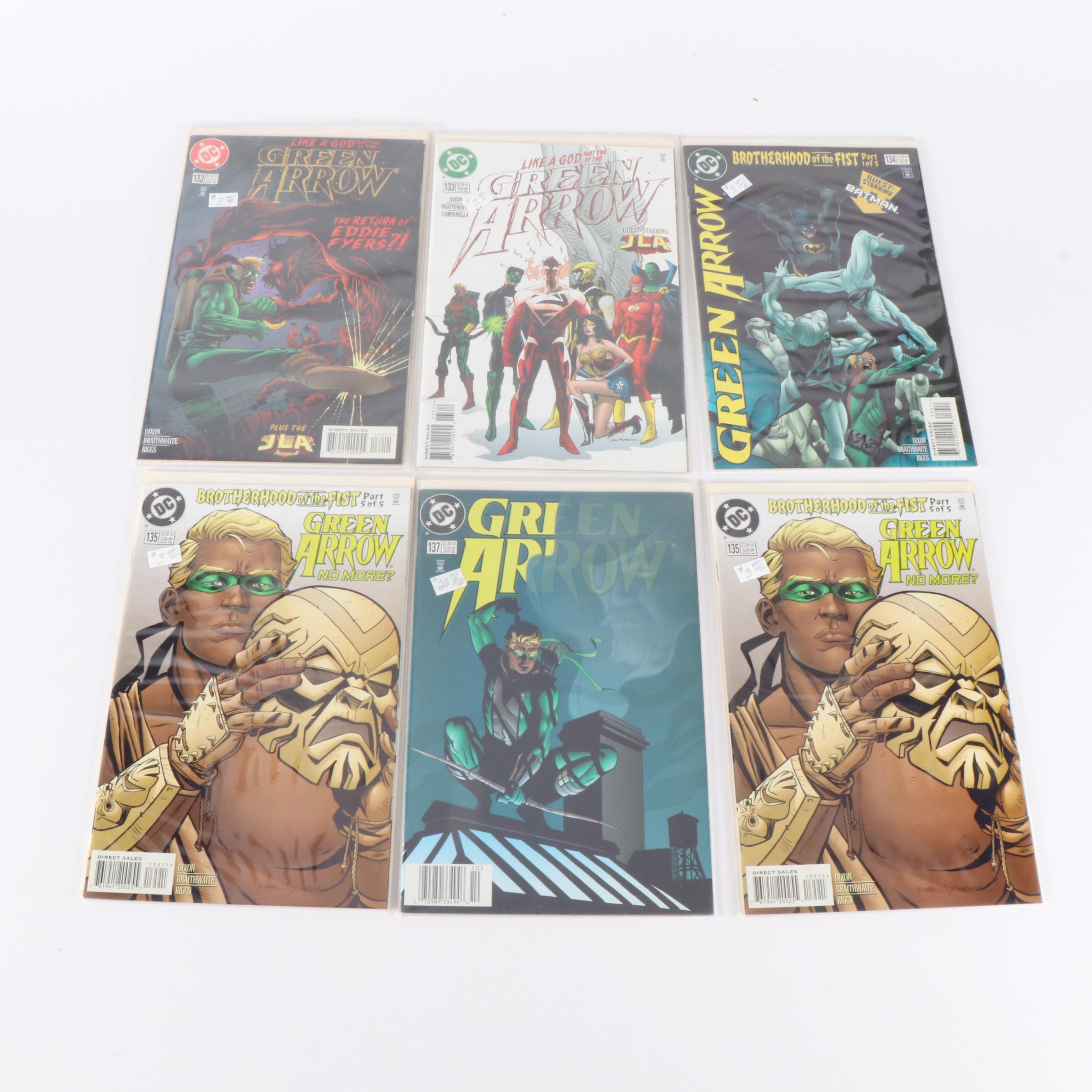 Modern Age Comic Books Featuring "Green Arrow", "Ninjak", and More