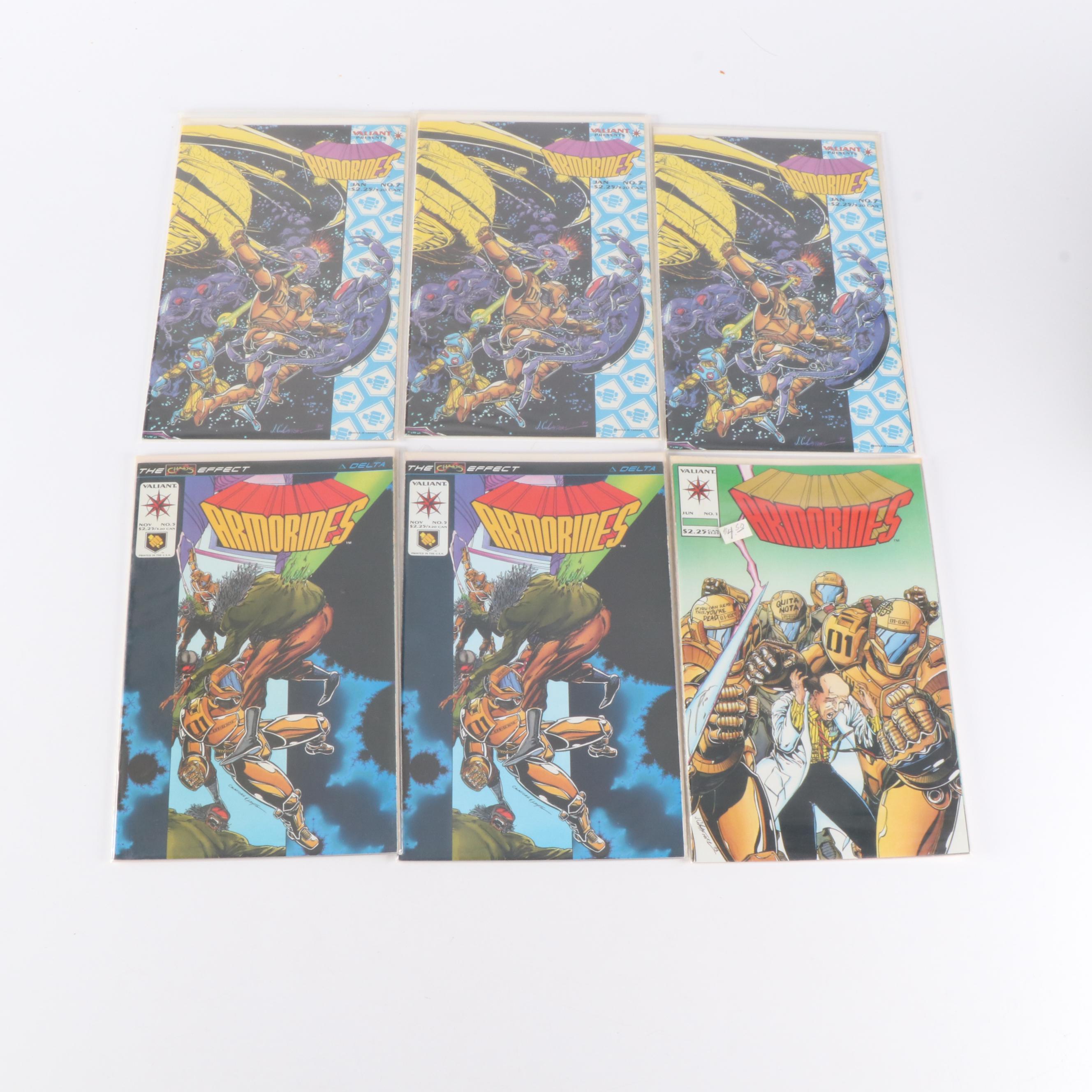 Modern Age Comic Books Featuring "Green Arrow", "Ninjak", and More