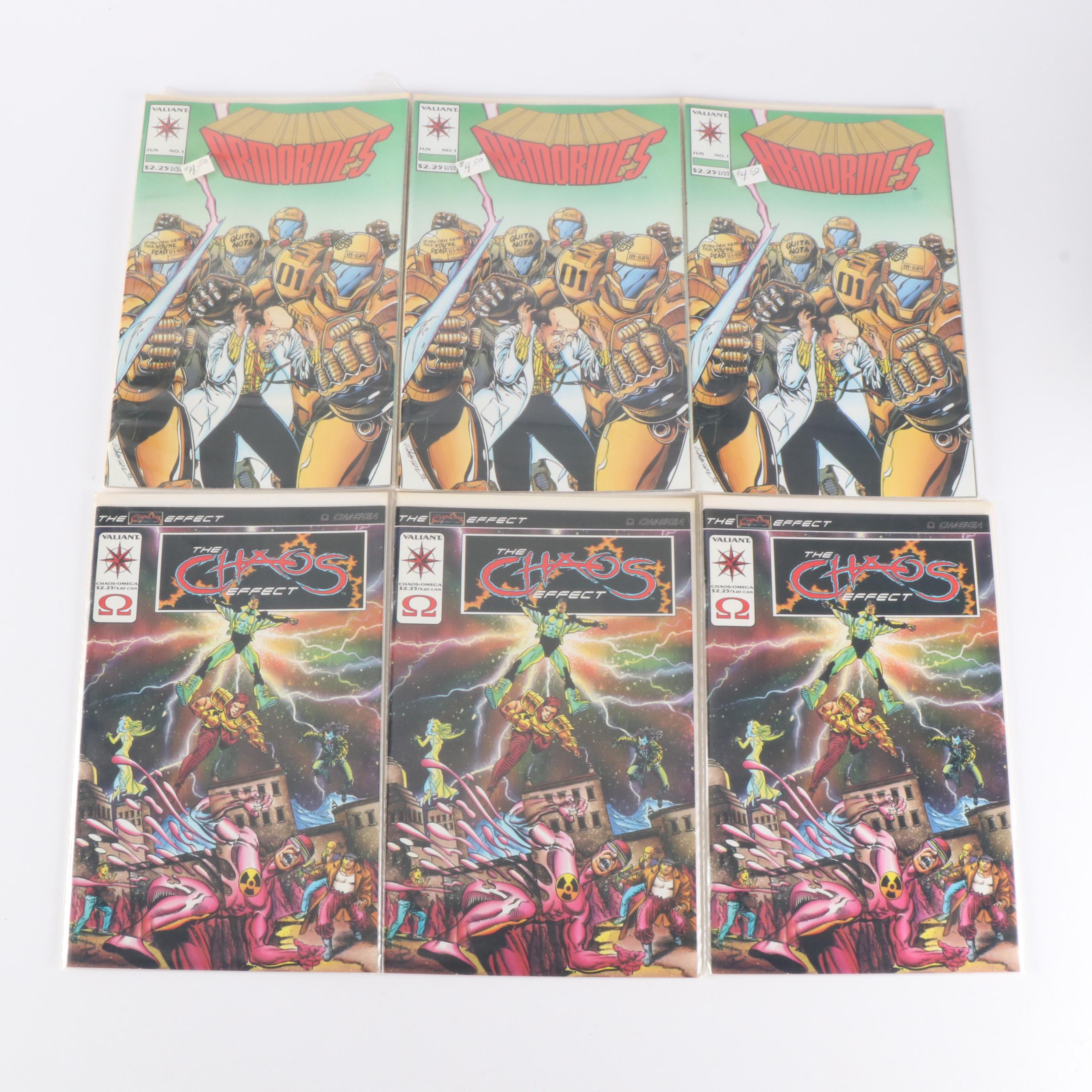 Modern Age Comic Books Featuring "Green Arrow", "Ninjak", and More