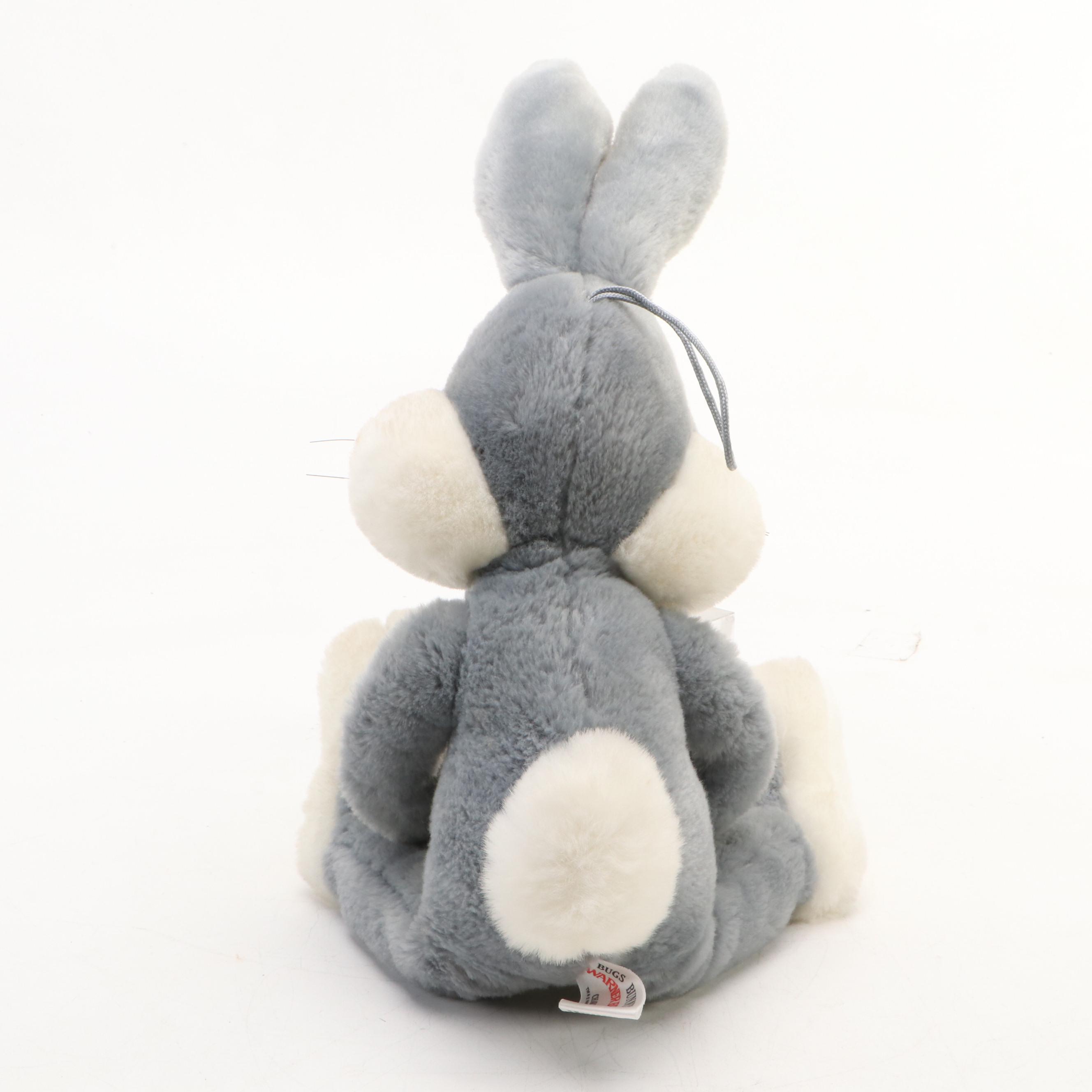 Warner Bros. "Bugs Bunny" and 24K Company "Pink Panther" Stuffed Toys