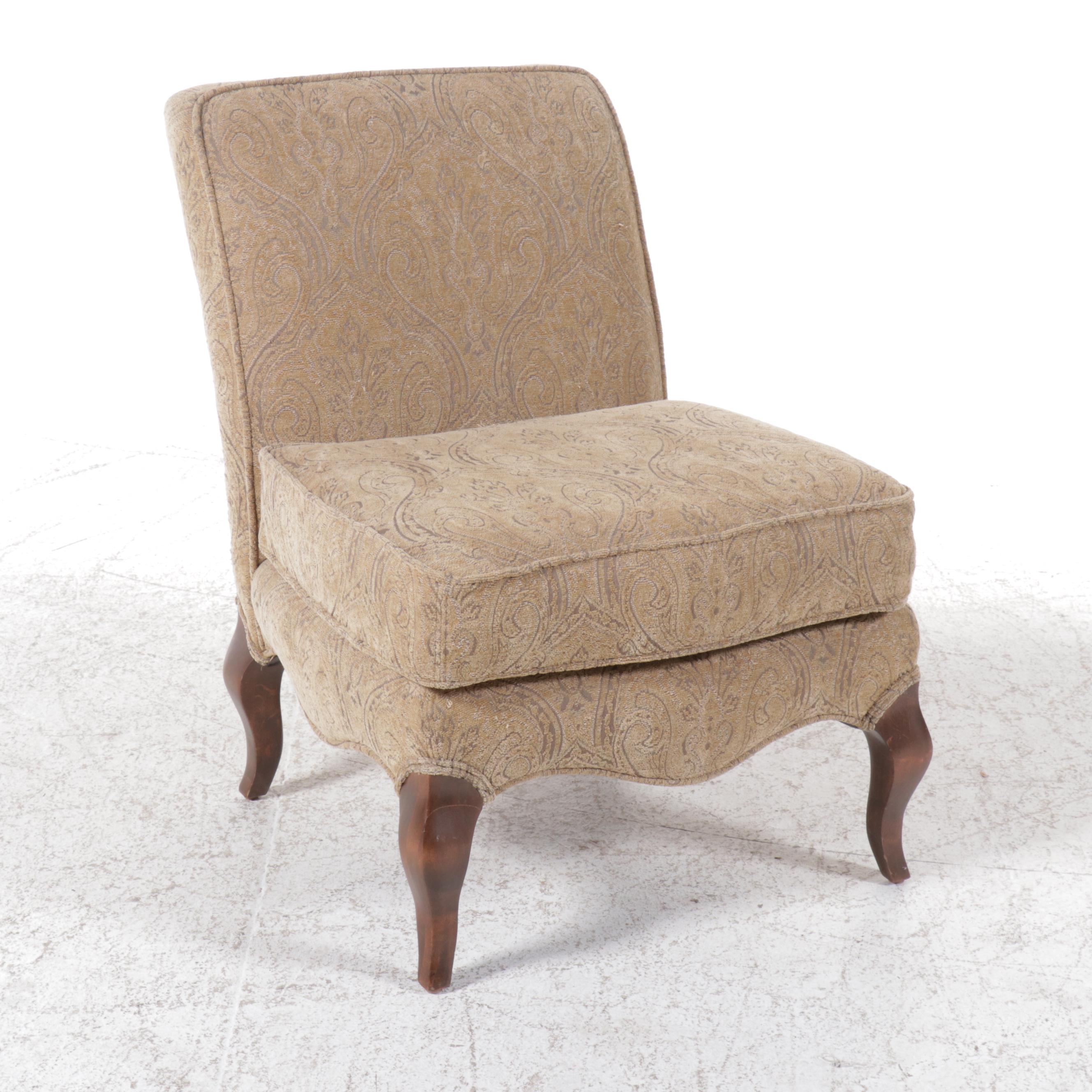 Pair of Upholstered Slipper Chairs, 2001