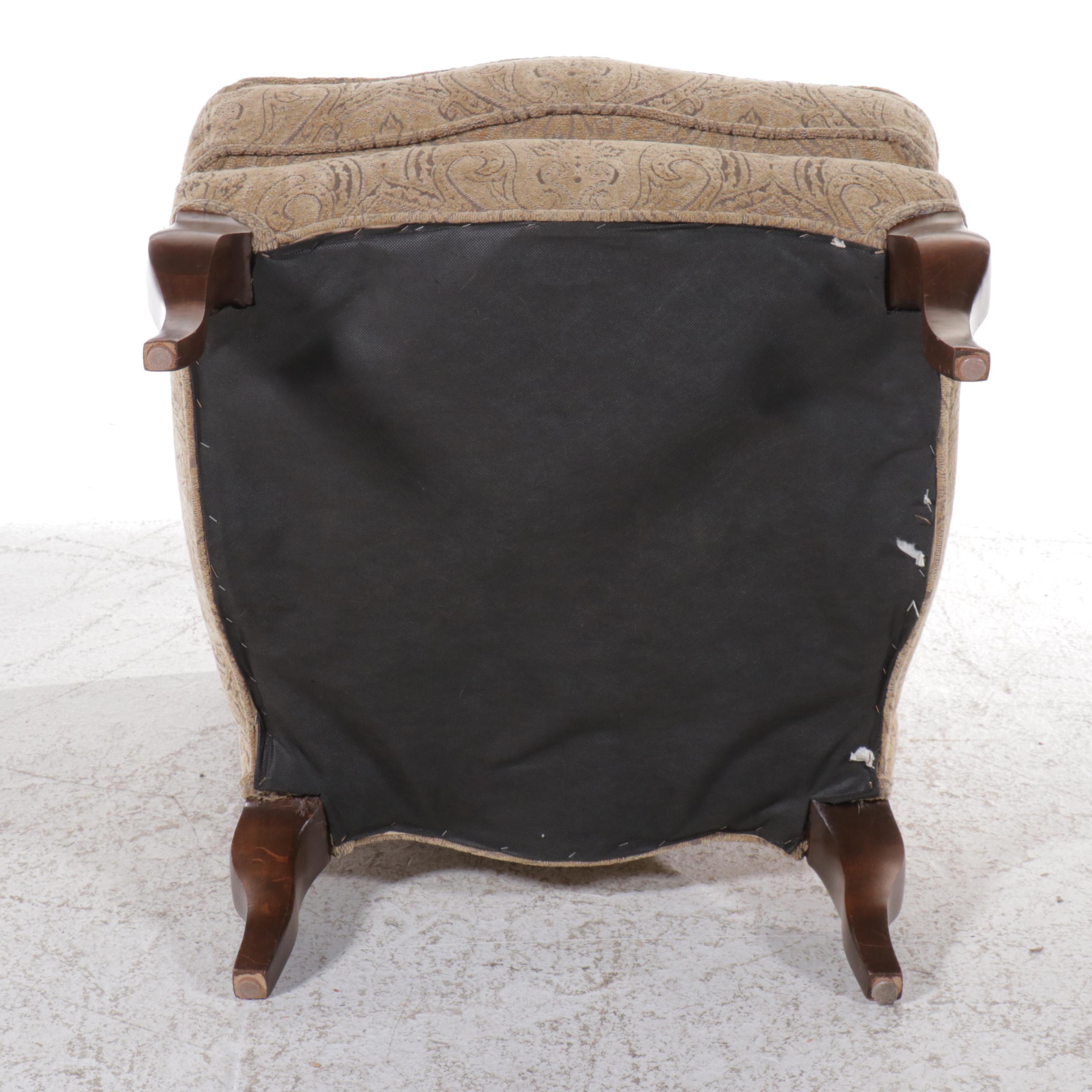 Pair of Upholstered Slipper Chairs, 2001