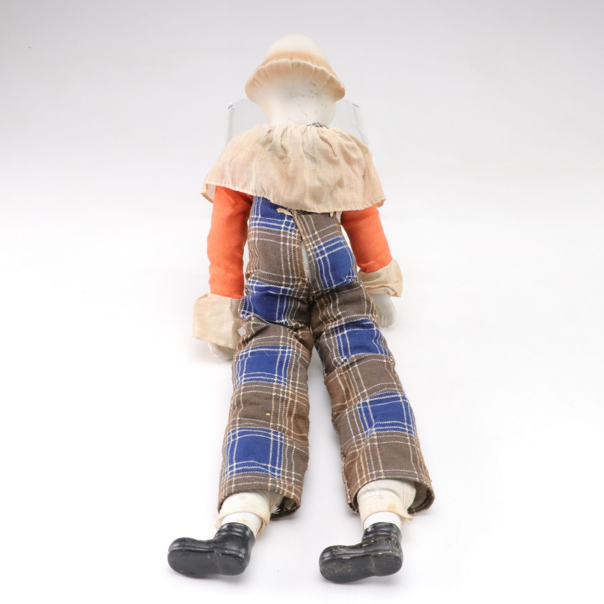 Bisque Figurine Music Boxes, Doll & Other Clown Collectibles