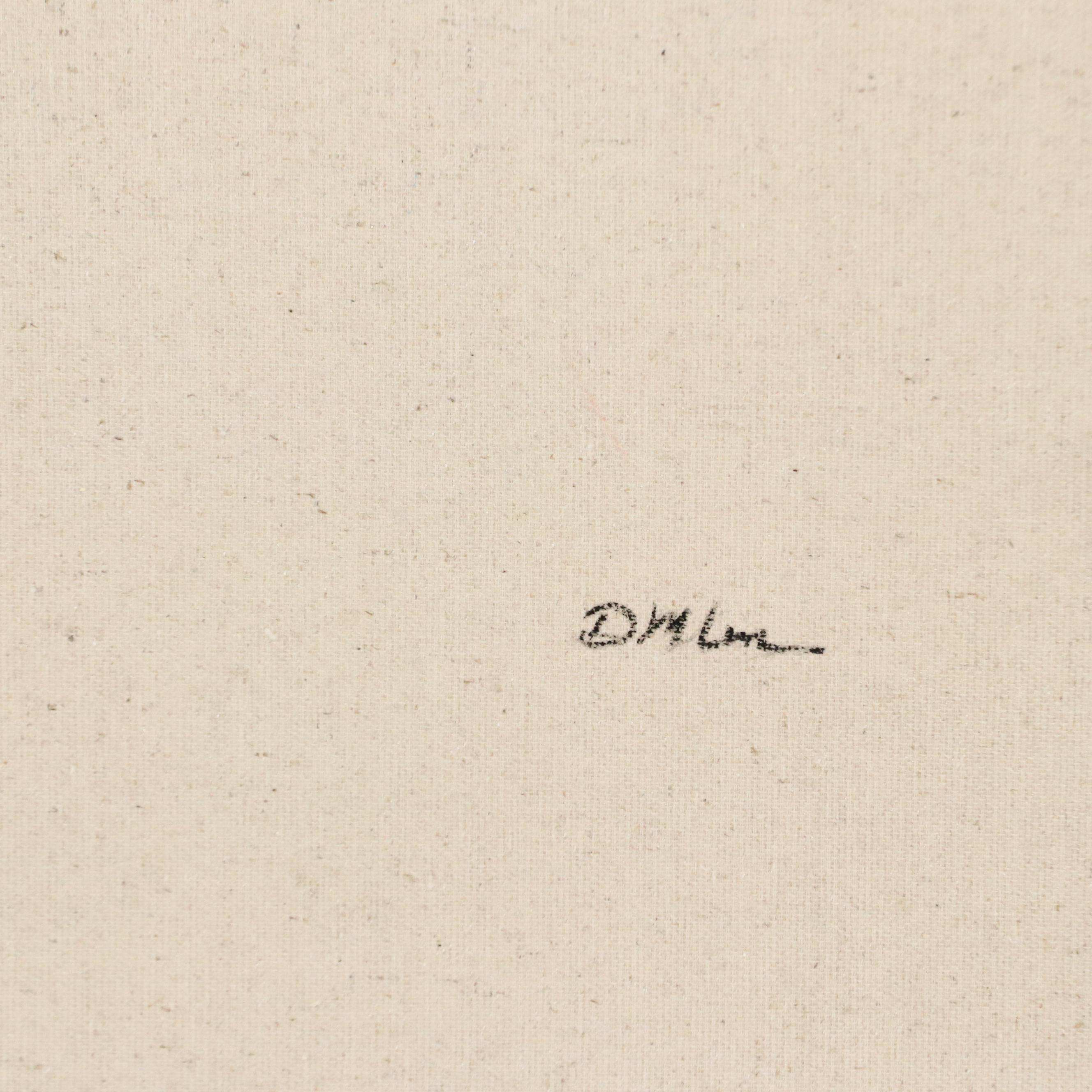 Oil Painting of a Peacock, 21st Century