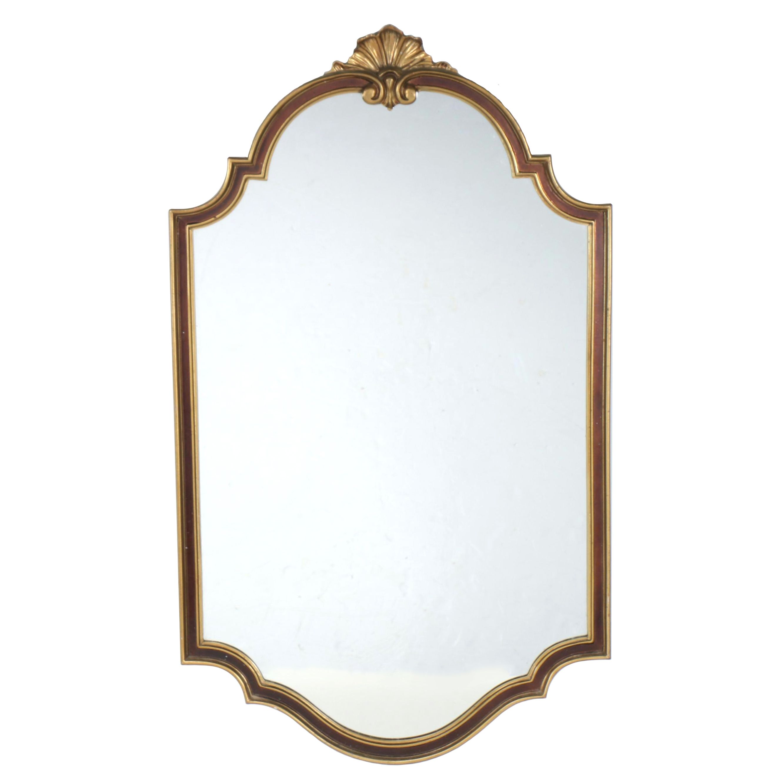 Victorian Style Wood Mirror