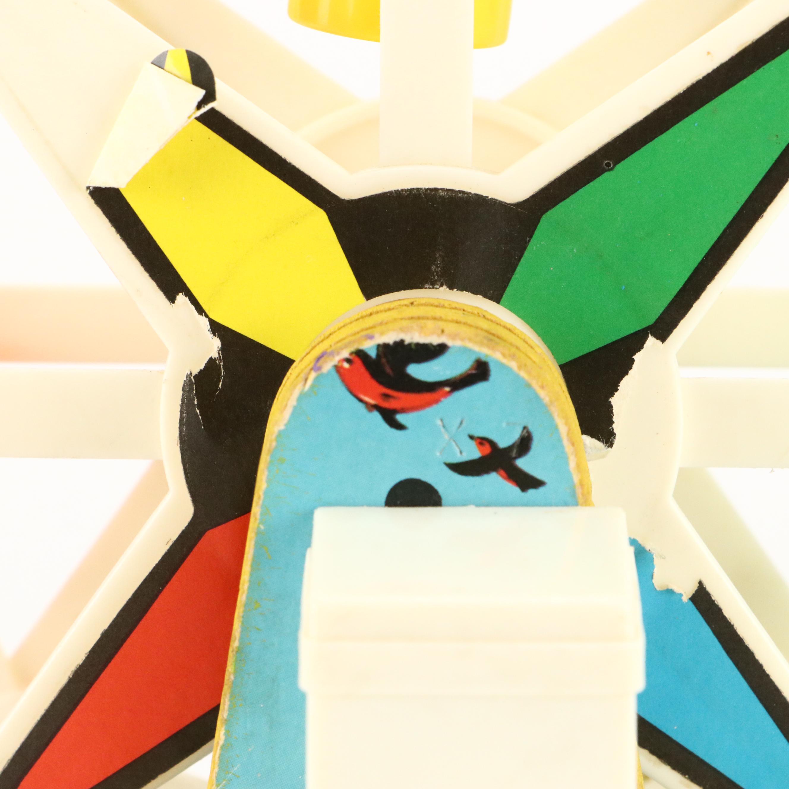 Fisher Price Music Box Ferris Wheel Toy, 1966