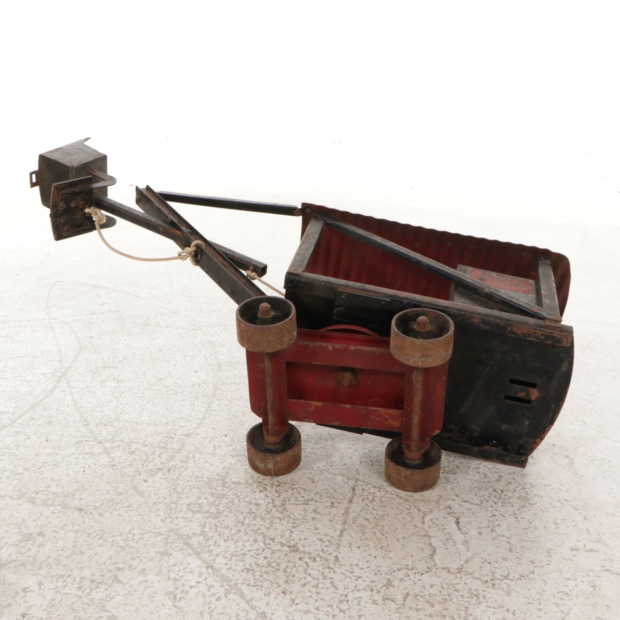 Moline Pressed Steel Co. Buddy "L" Line Steam Shovel, Early-Mid 20th C.